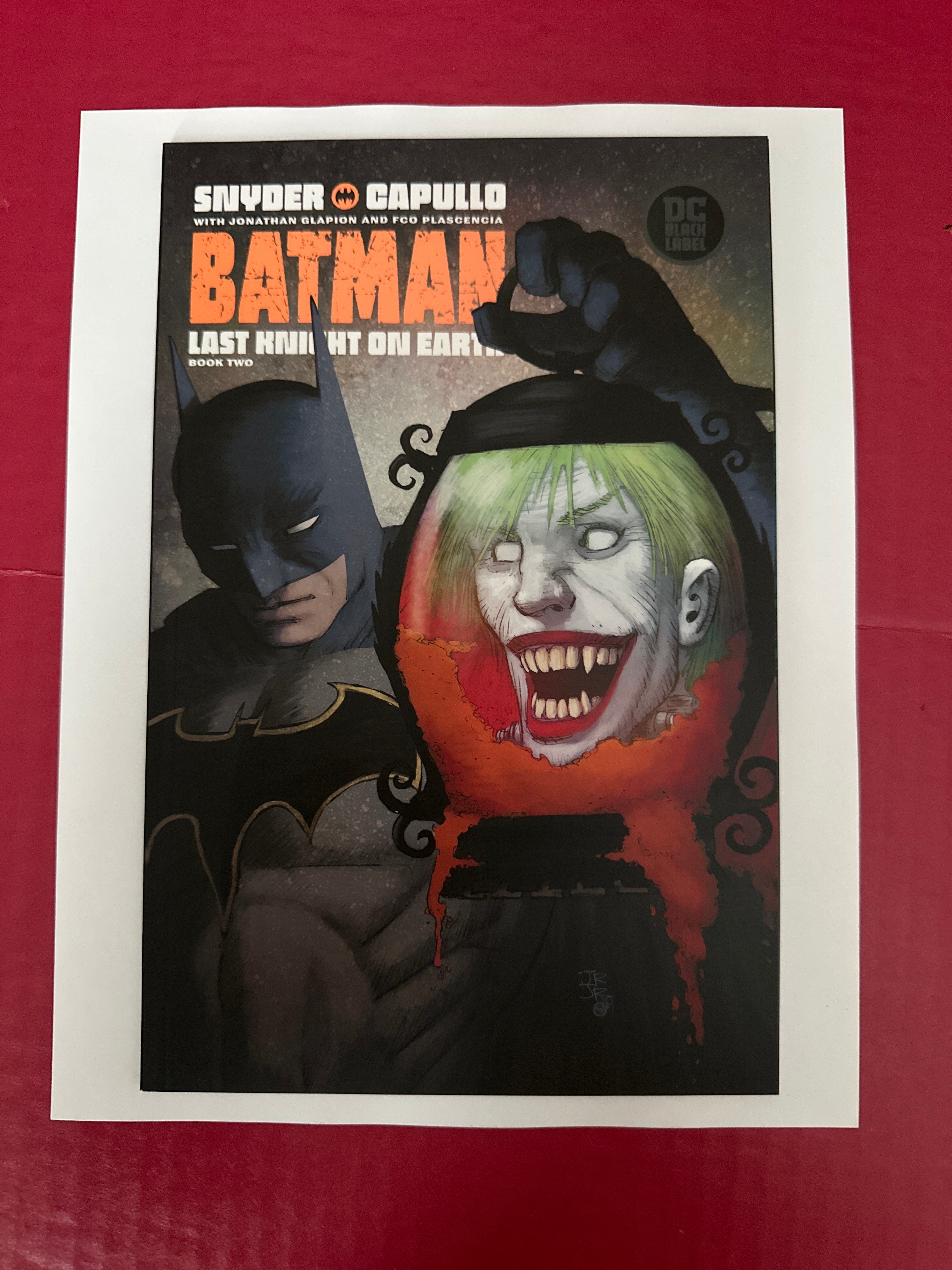 Batman: Last Knight On Earth #2B (DC Comics 2019) 1st app. of Omega by Ugly Monkey Comics