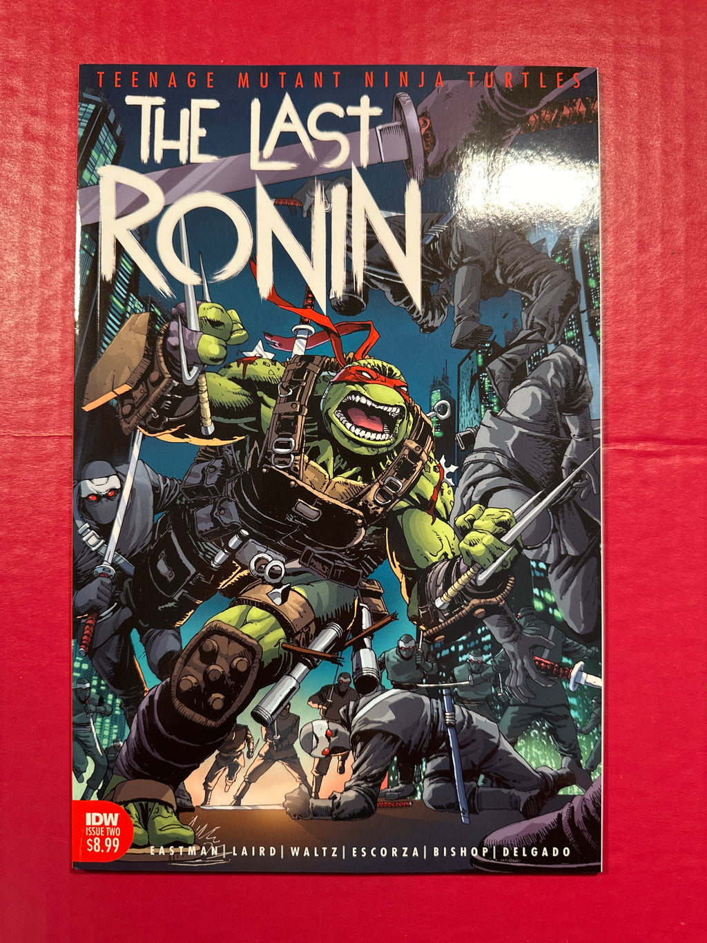 Teenage Mutant Ninja Turtles: The Last Ronin #2A (IDW 2021) 2nd app. Casey Jones by Ugly Monkey Comics
