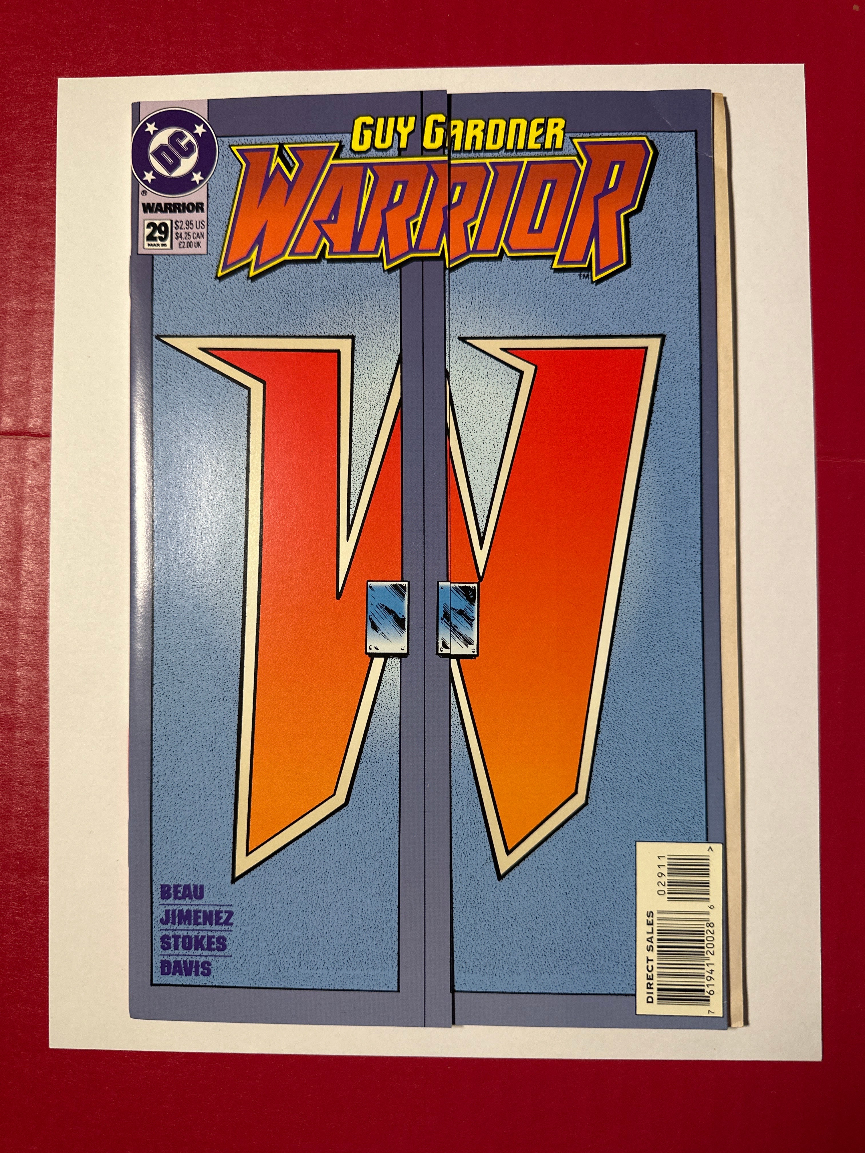Guy Gardner: Warrior #29 (DC Comics 1995) Collector's Edition by Ugly Monkey Comics