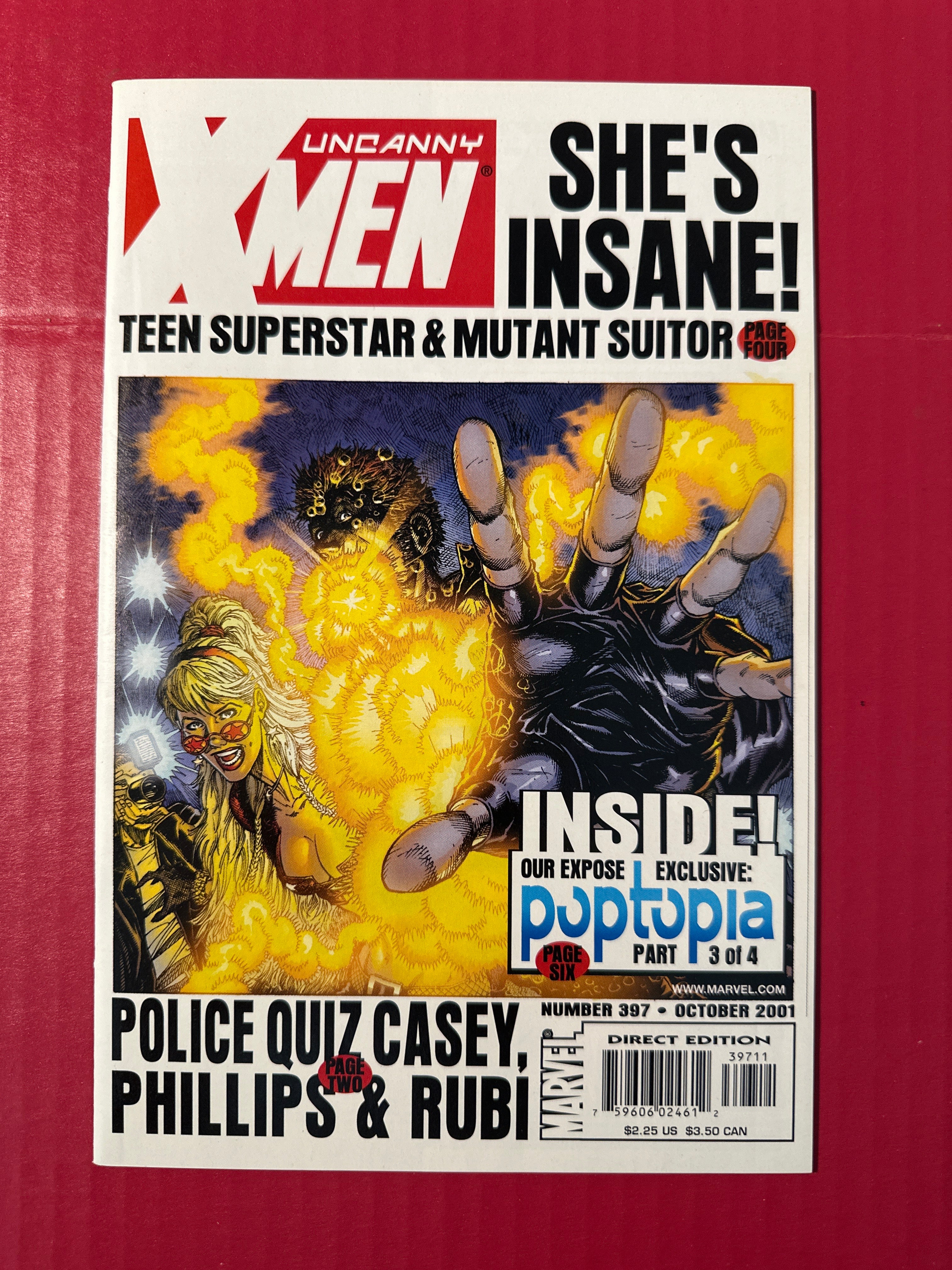 The Uncanny X-Men, Vol. 1 #397 (Marvel Comics 2001) by Ugly Monkey Comics
