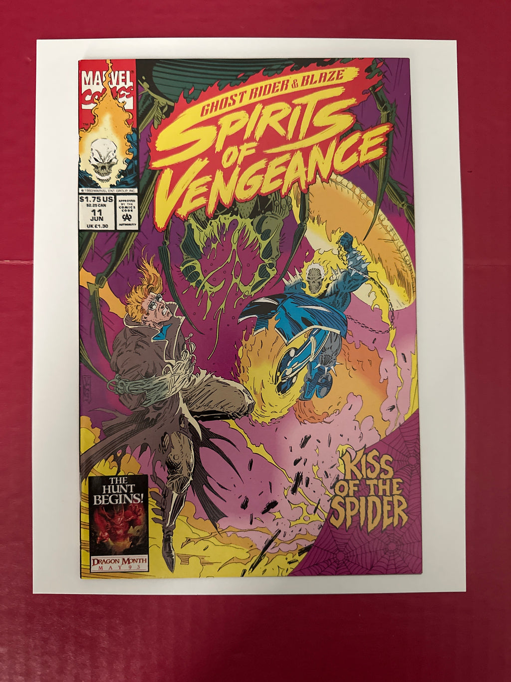 Ghost Rider / Blaze: Spirits of Vengeance #11A (Marvel Comics 1993) by Ugly Monkey Comics