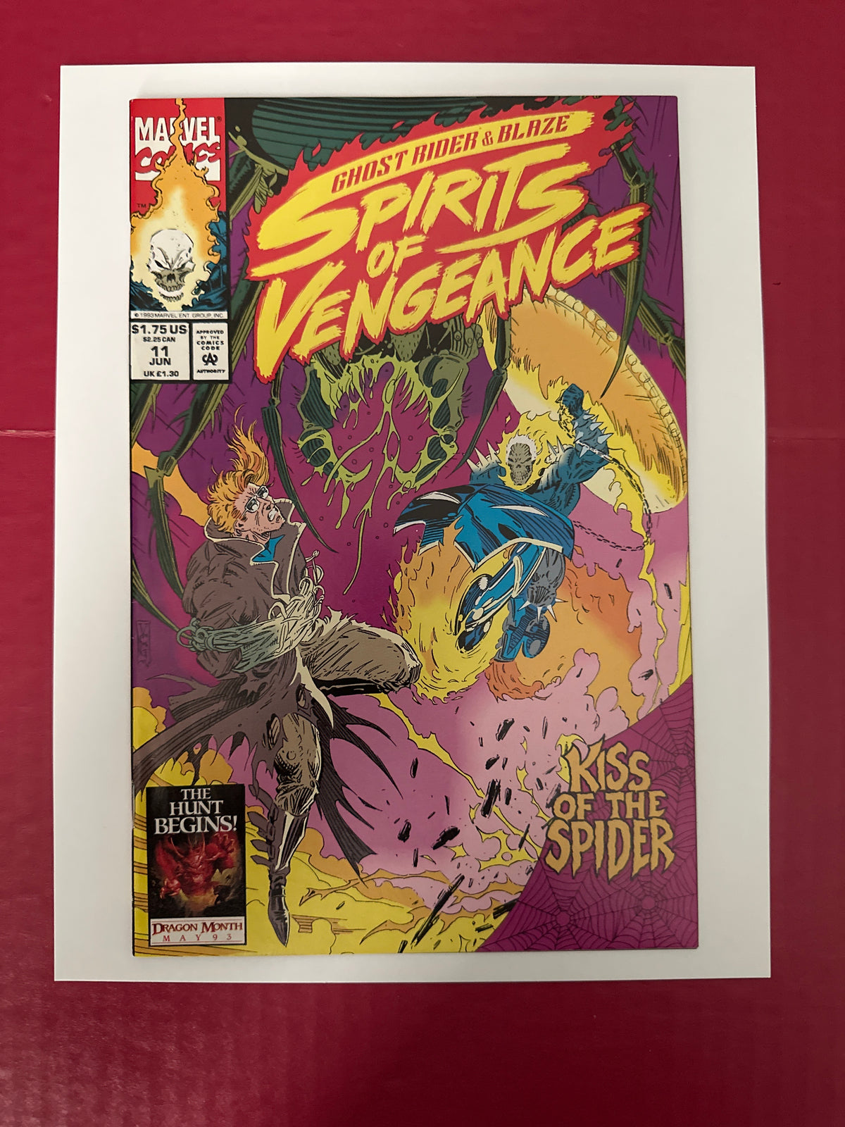 Ghost Rider / Blaze: Spirits of Vengeance #11A (Marvel Comics 1993) by Ugly Monkey Comics