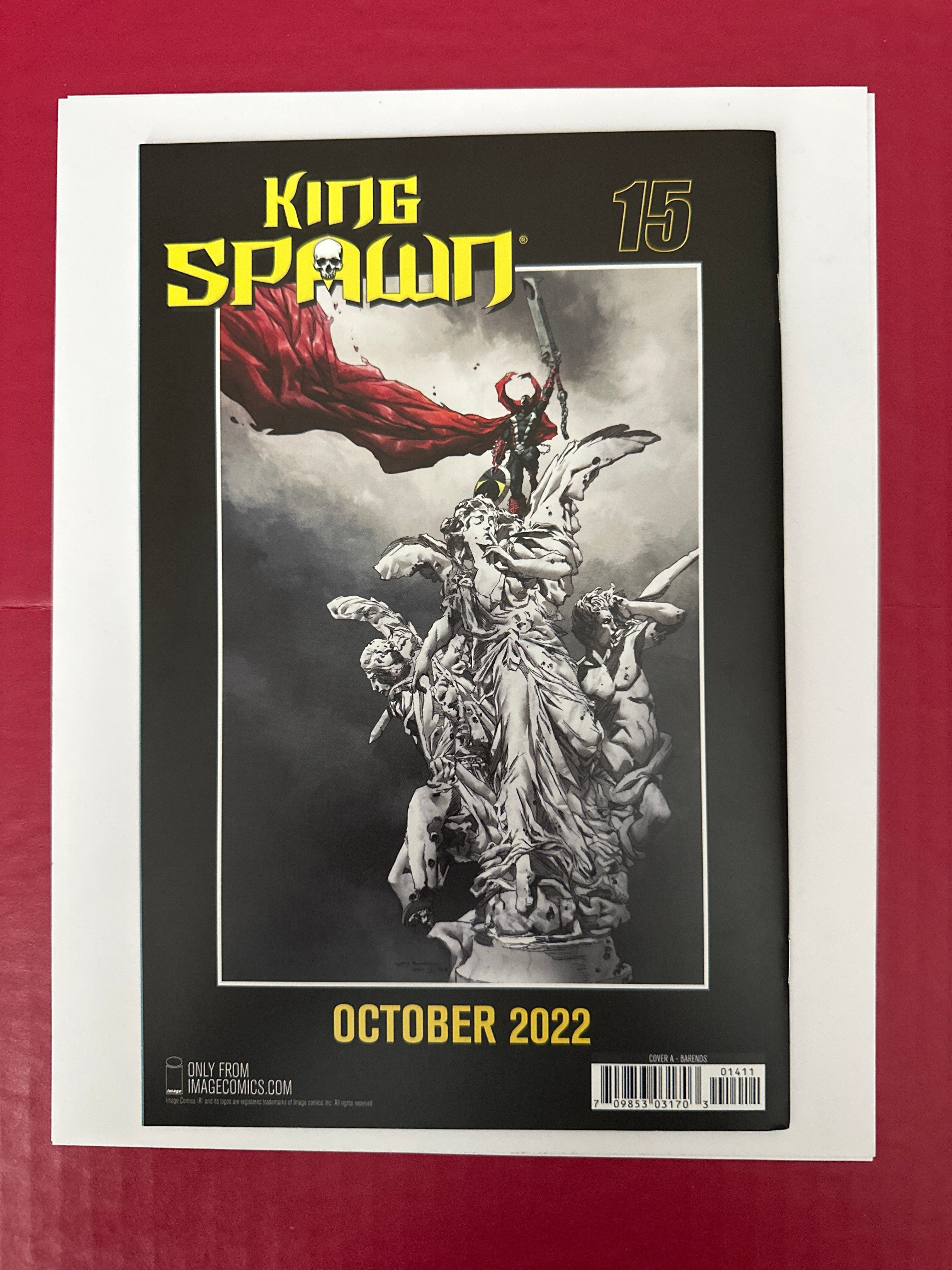 King Spawn #14A (2022) by Ugly Monkey Comics