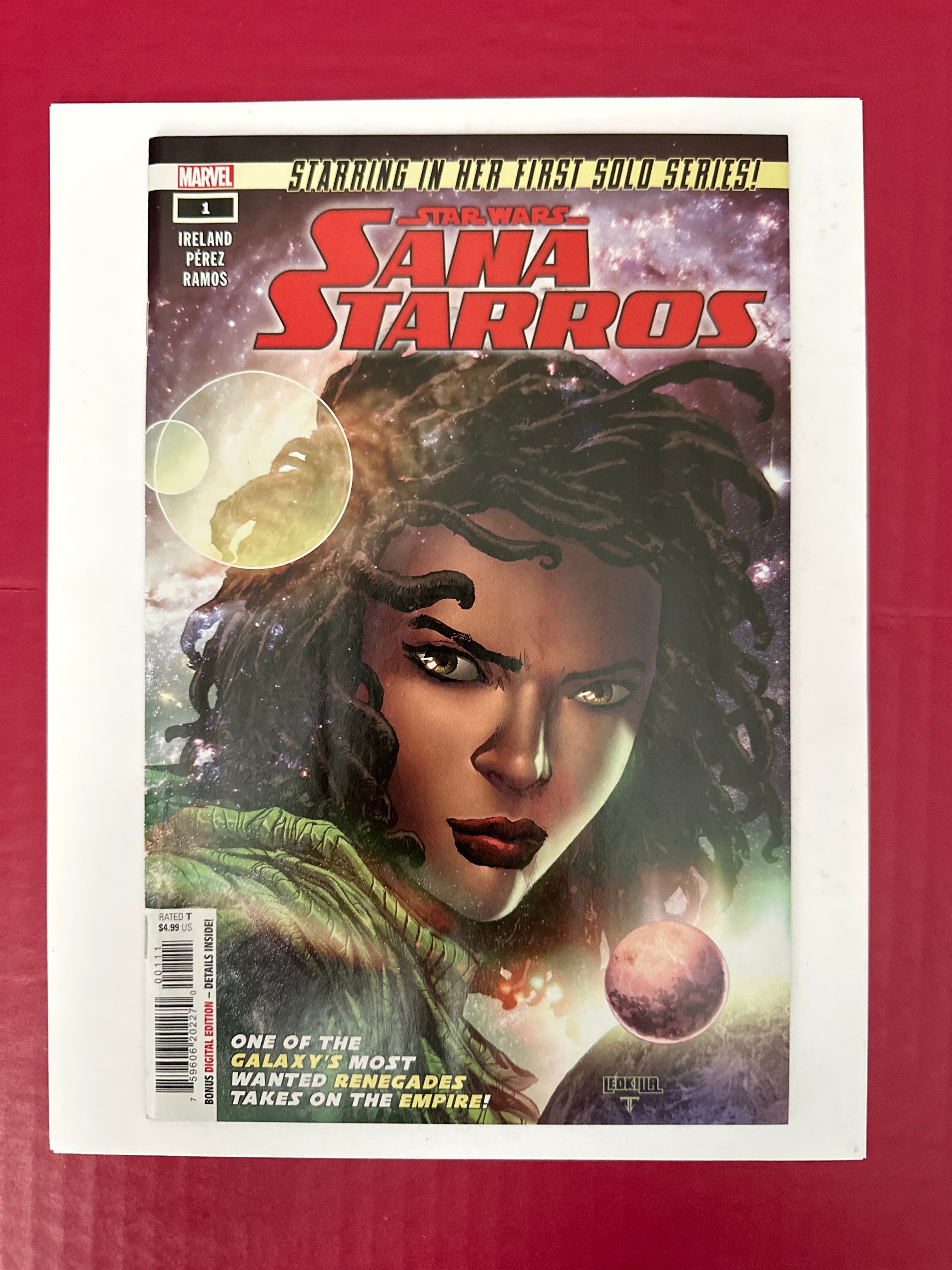 Star Wars: Sana Starros #1A (Marvel Comics 2023) 1st solo series of Sana Starros by Ugly Monkey Comics