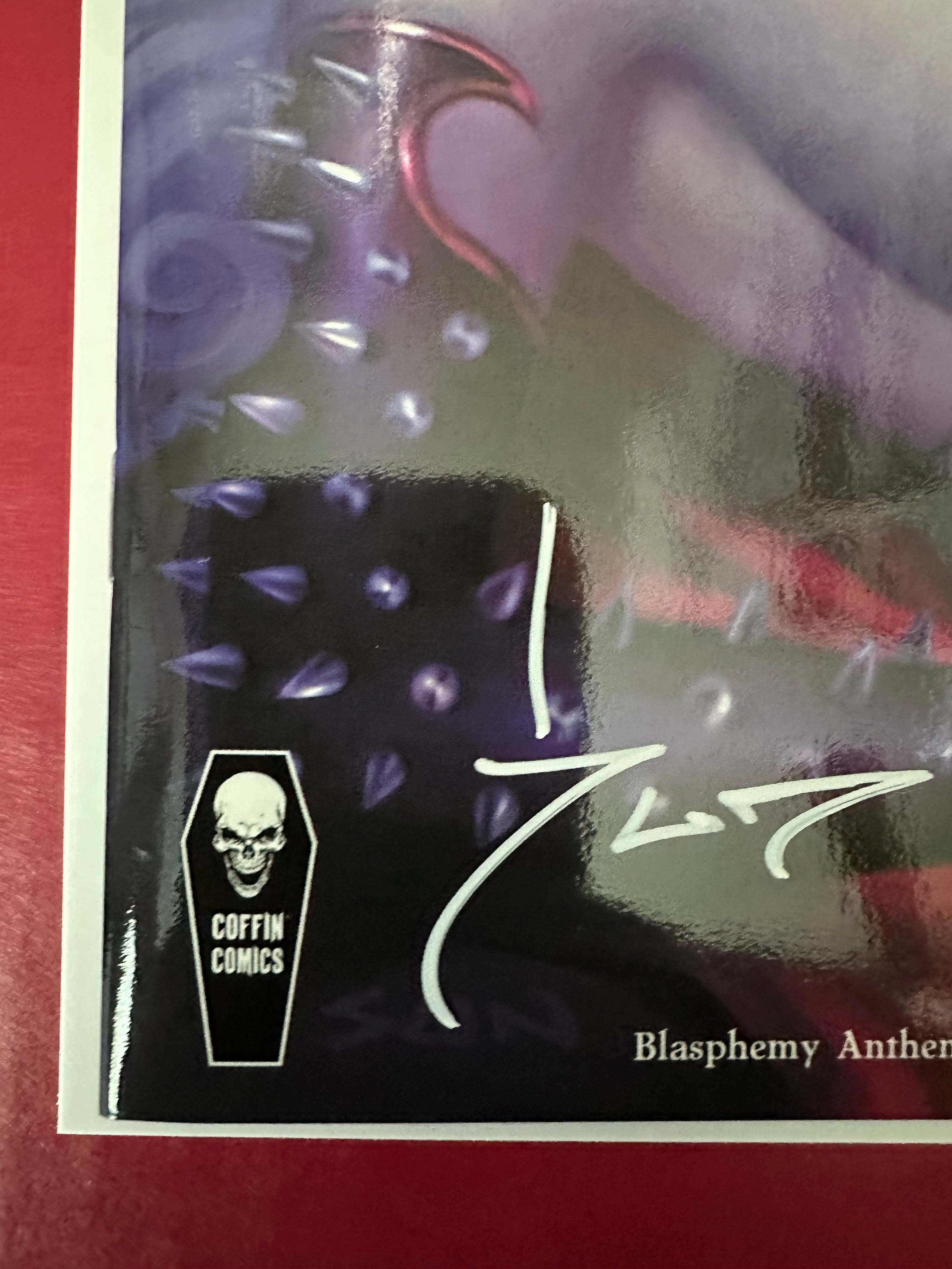 Lady Death: Blasphemy Anthem, Vol. 2 #1 (2020) Naughty Edition Signed by Sun Khamunaki