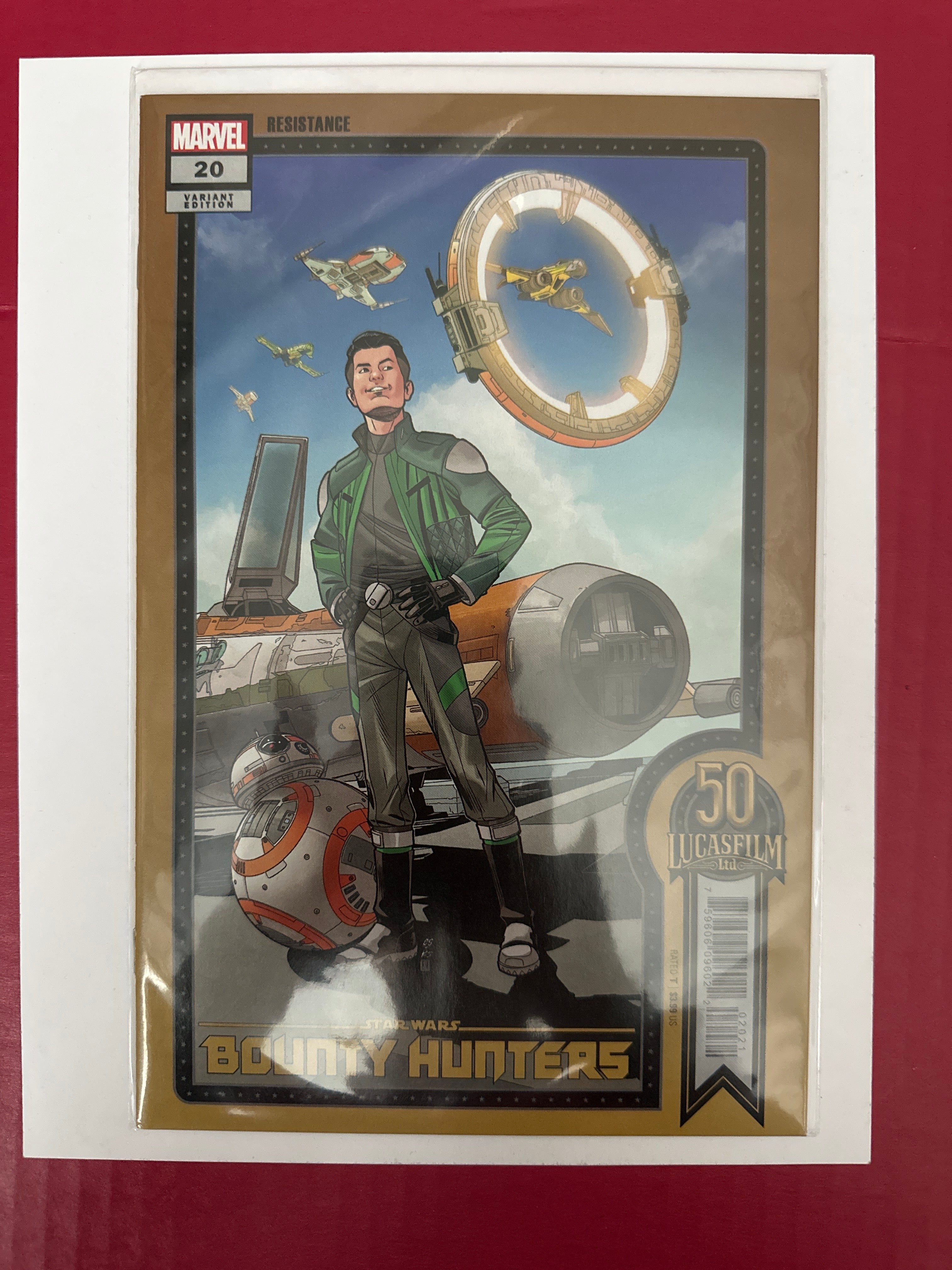 Lot of 10 Star Wars Bounty Hunters (2022) Lucasfilm 50th Anniversary Variants by Ugly Monkey Comics