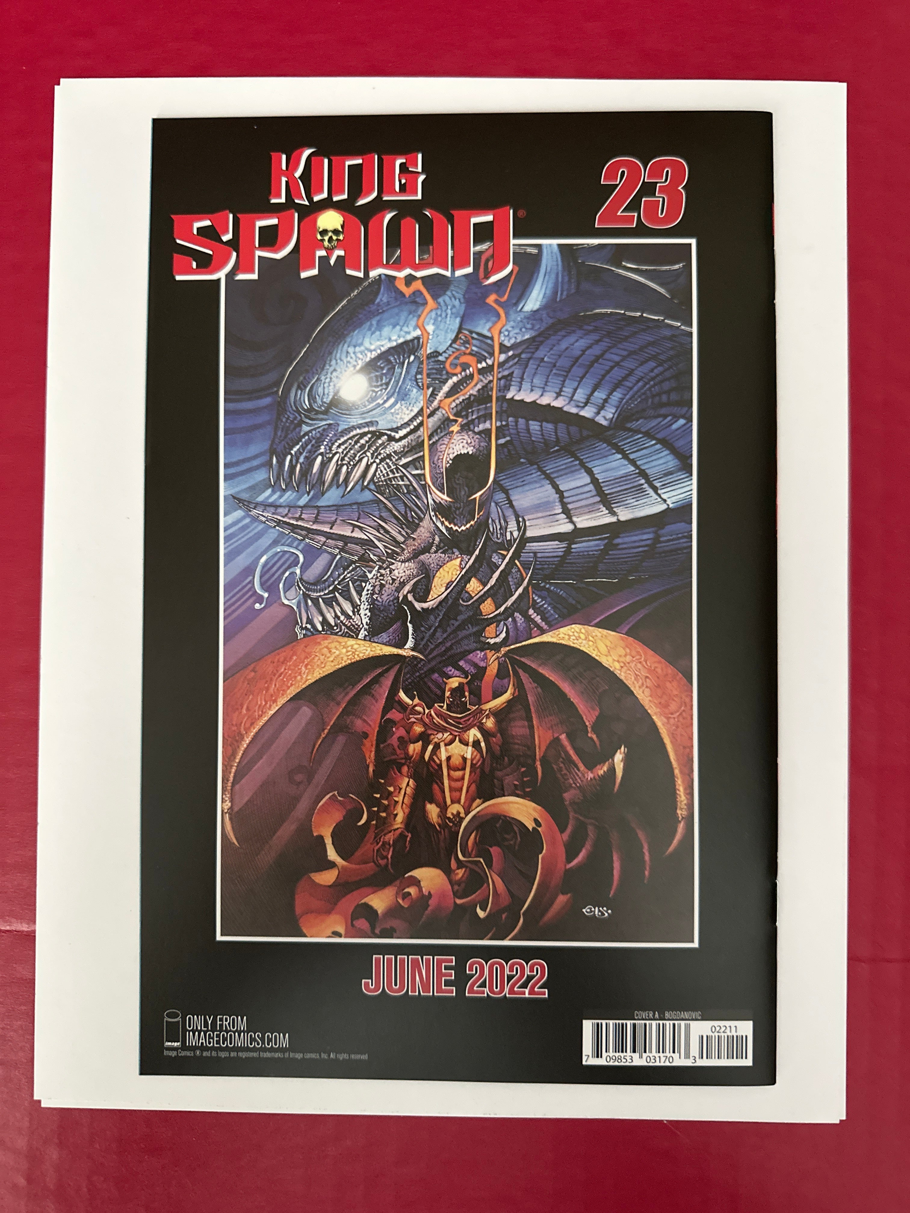 King Spawn #22A (2023) by Ugly Monkey Comics