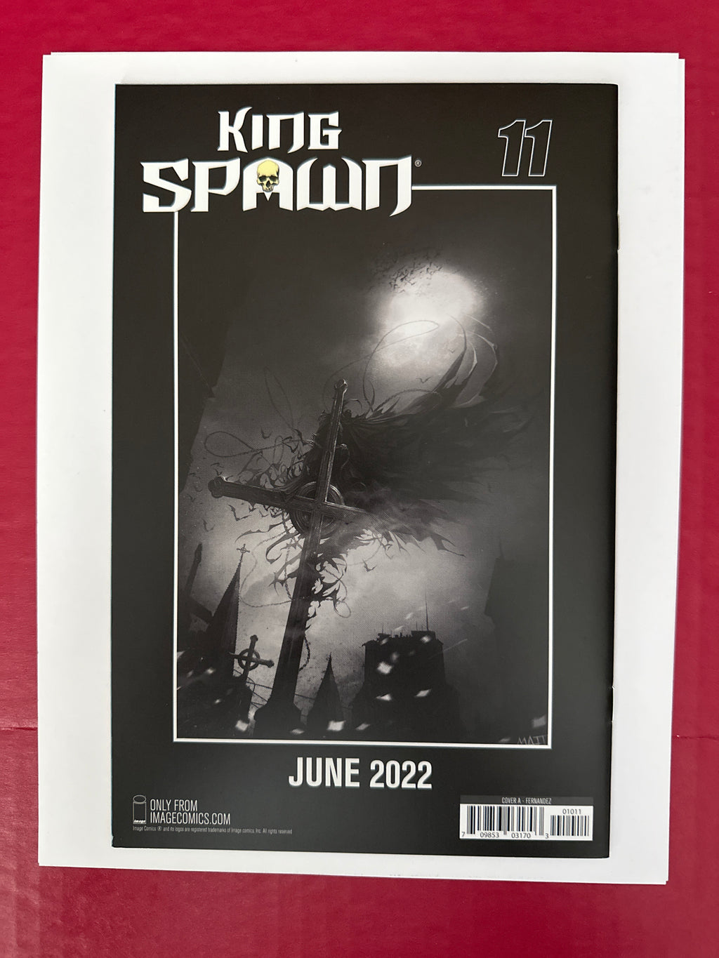 King Spawn #10A (2022) by Ugly Monkey Comics