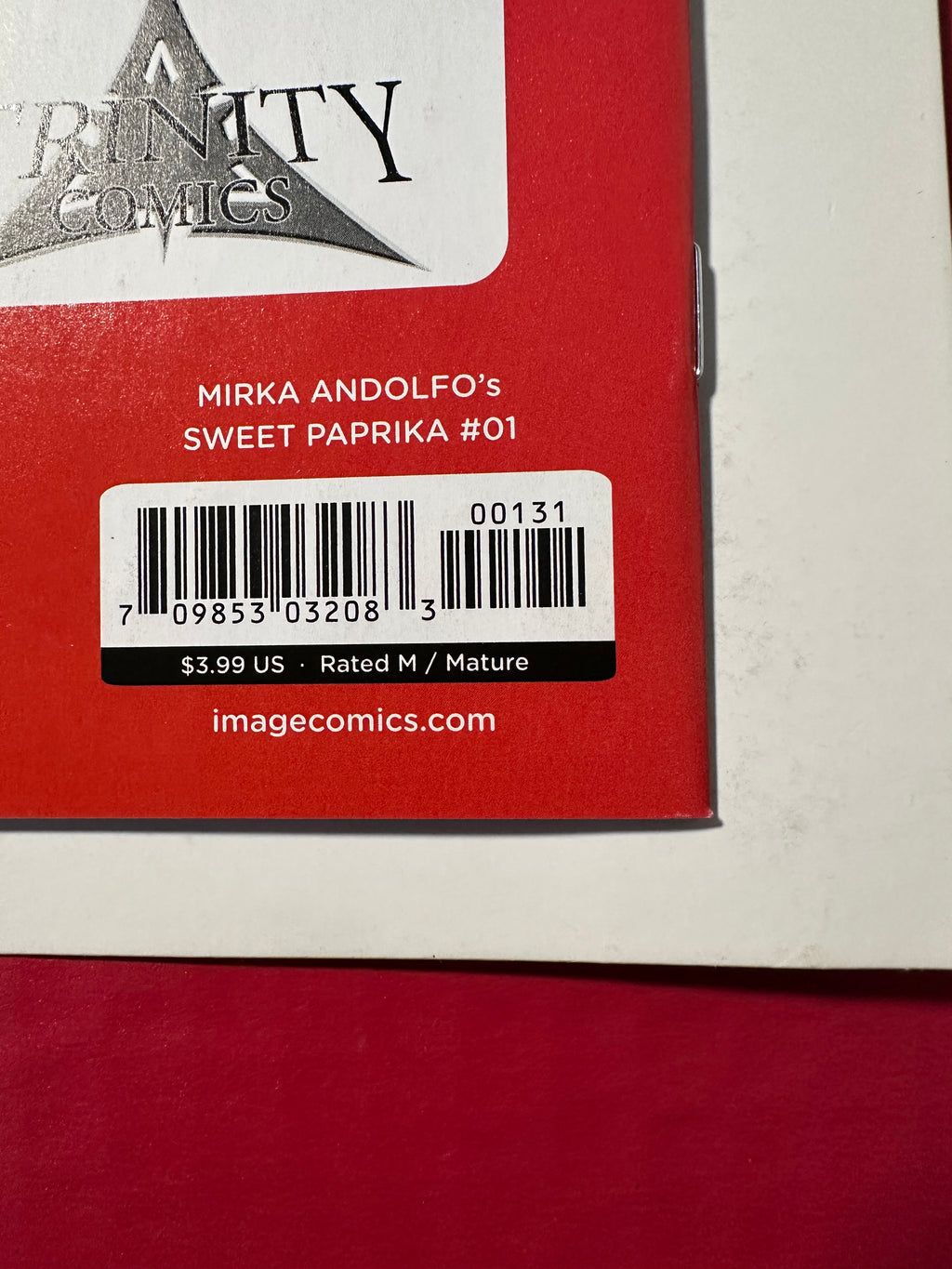Mirka Andolfo's Sweet Paprika #1 (2021) Key Virgin Igor Lomov Variant by Ugly Monkey Comics