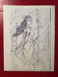 Dejah Thoris, Vol. 3 #1 Incentive Billy Tucci Tinted Virgin Sketch by Ugly Monkey Comics