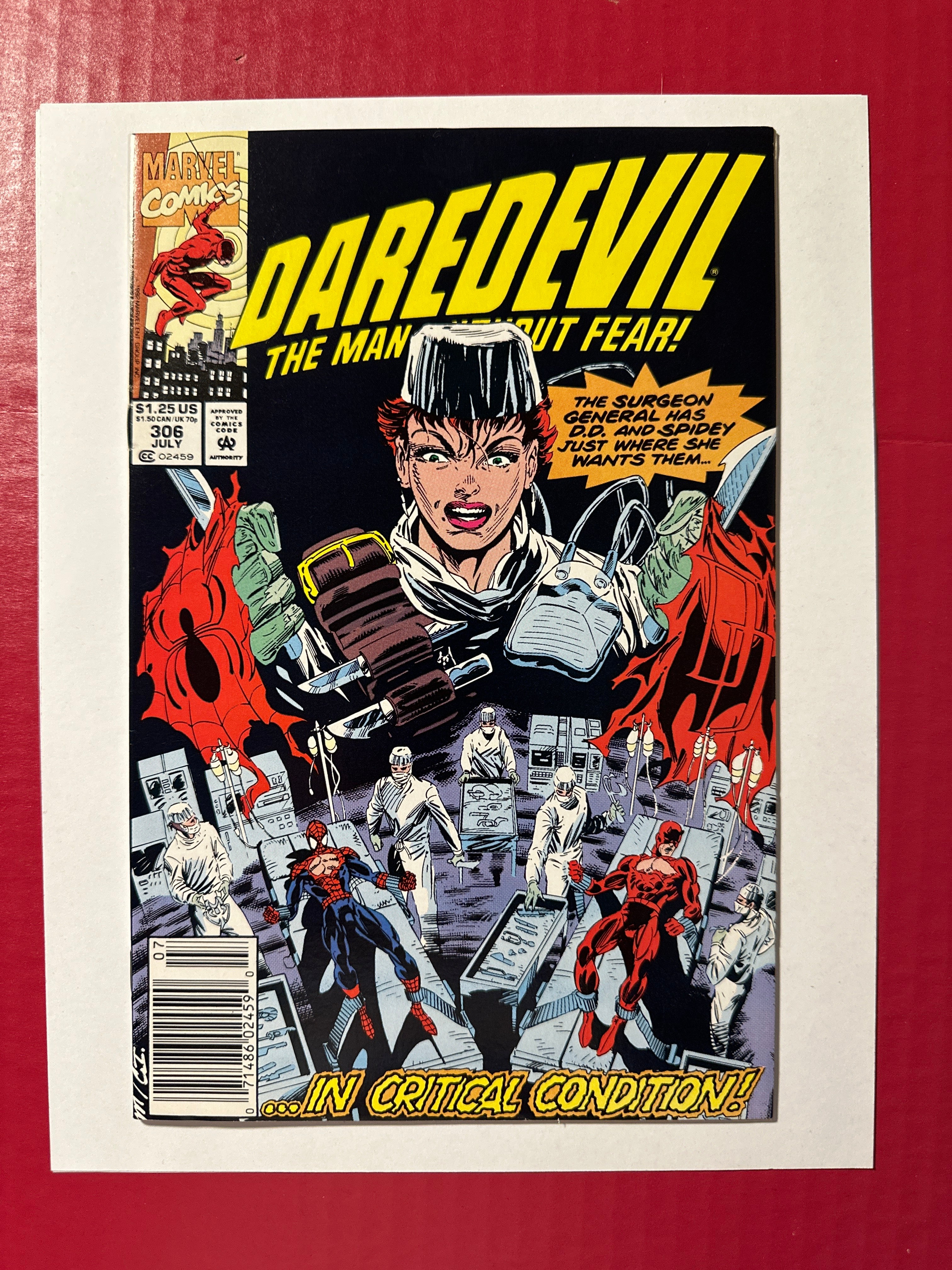 Daredevil, Vol. 1 #306B (1992) Newstand by Ugly Monkey Comics