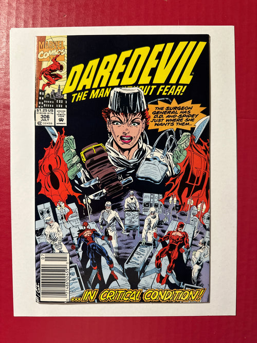 Daredevil, Vol. 1 #306B (1992) Newstand by Ugly Monkey Comics