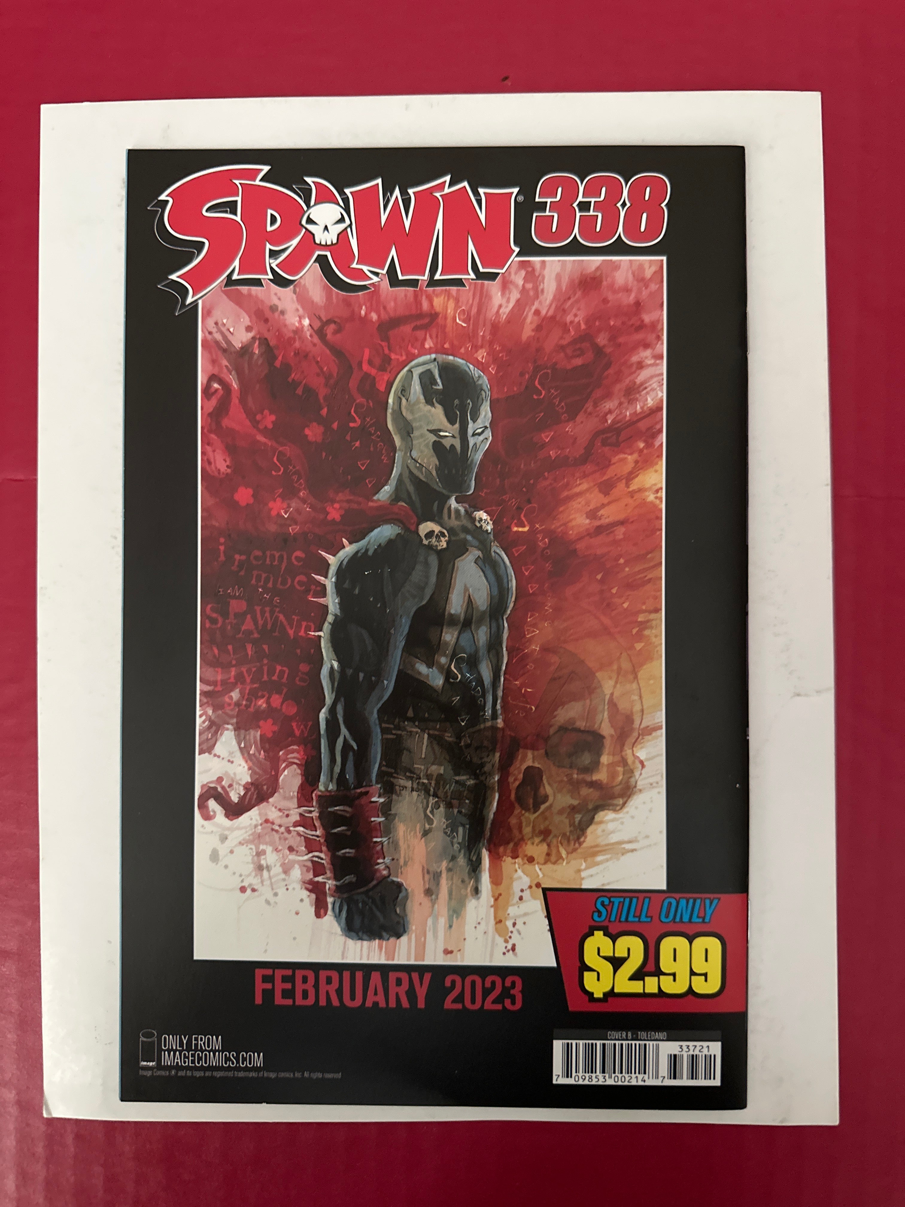 Spawn #337A (2023) by Ugly Monkey Comics