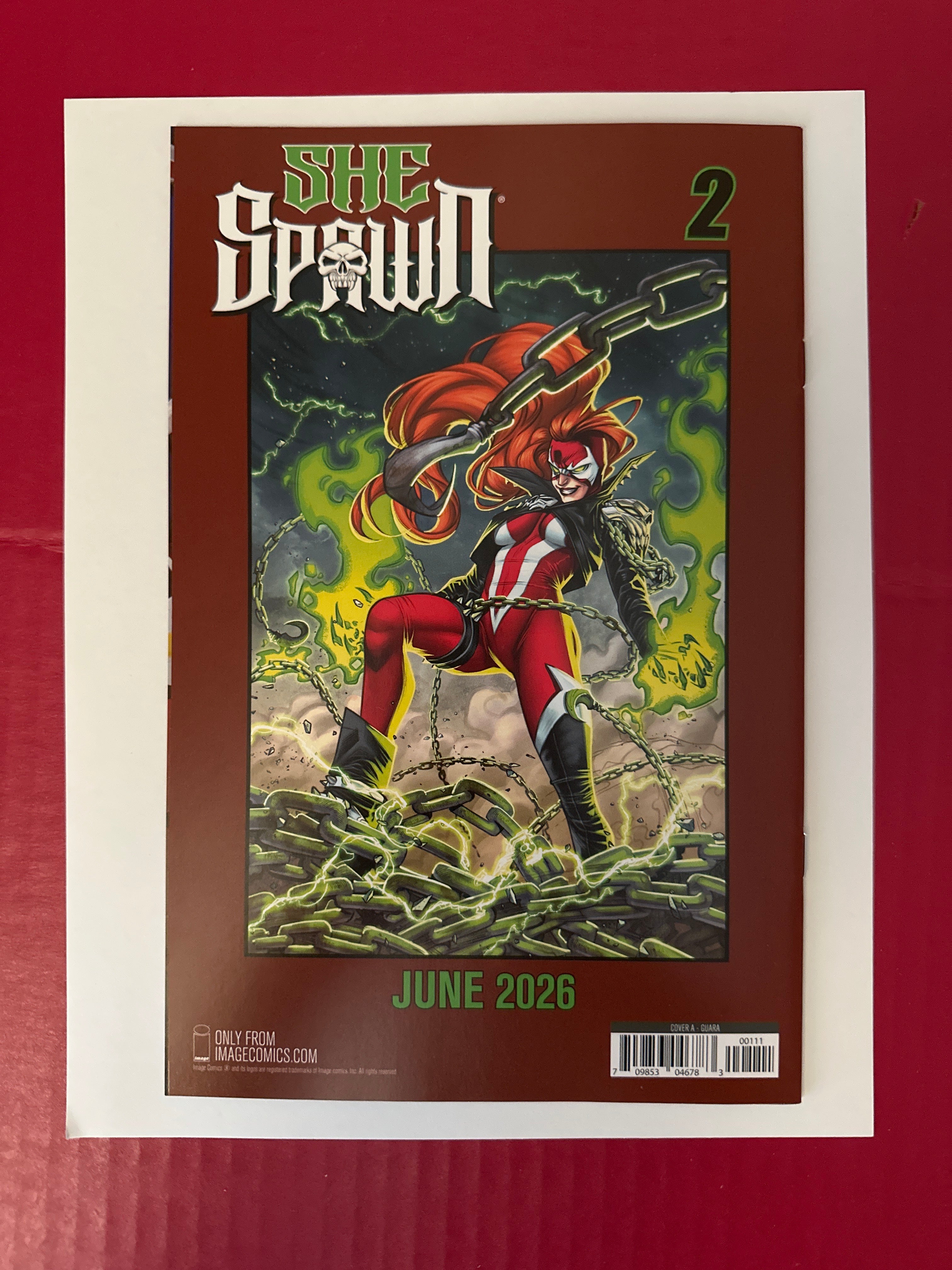 She-Spawn #1A (Image Comics 2026) Ig Guara Regular by Ugly Monkey Comics