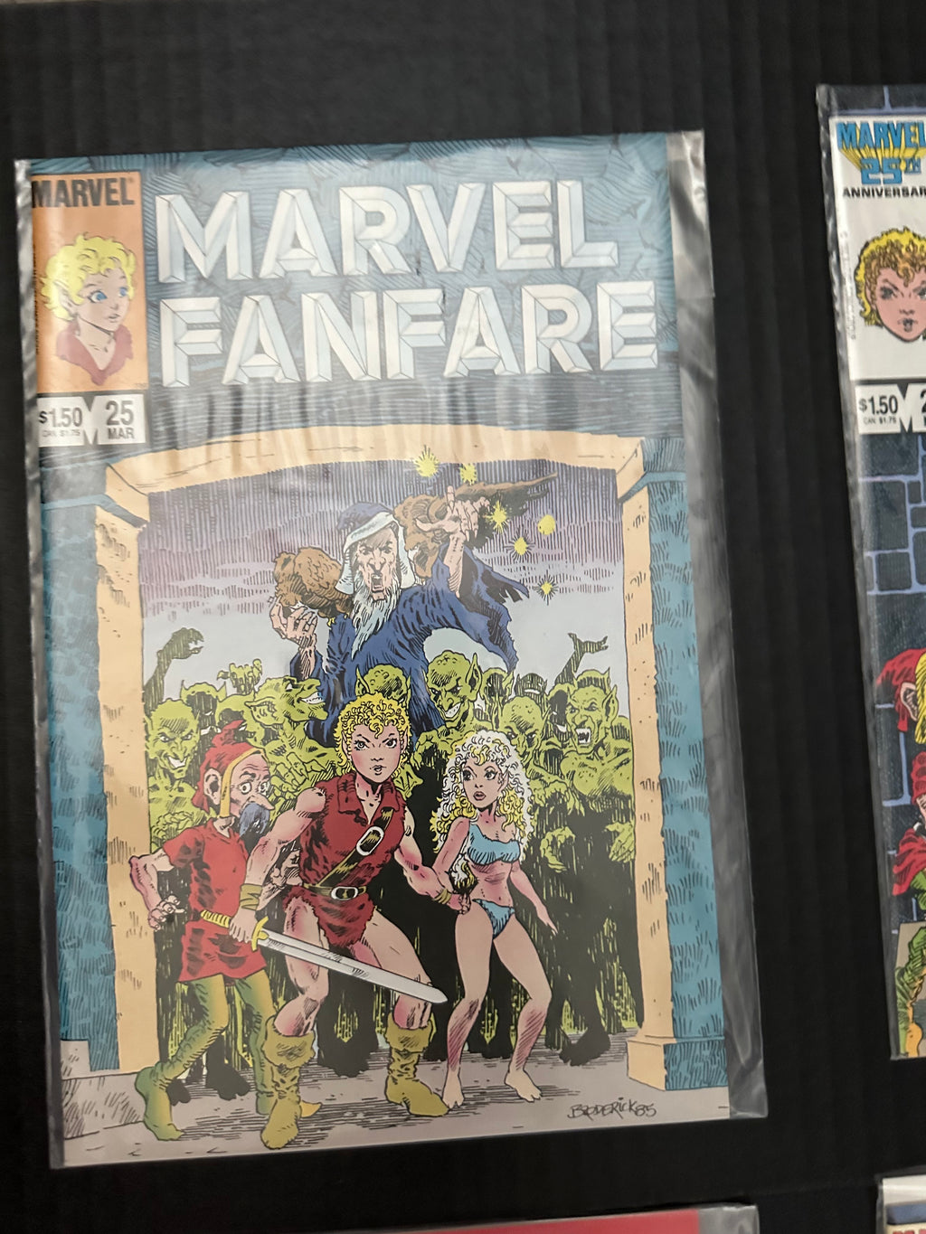 Lot of 33 Marvel Fanfare comics (1982 - 1988) 3 Key Issues by Ugly Monkey Comics