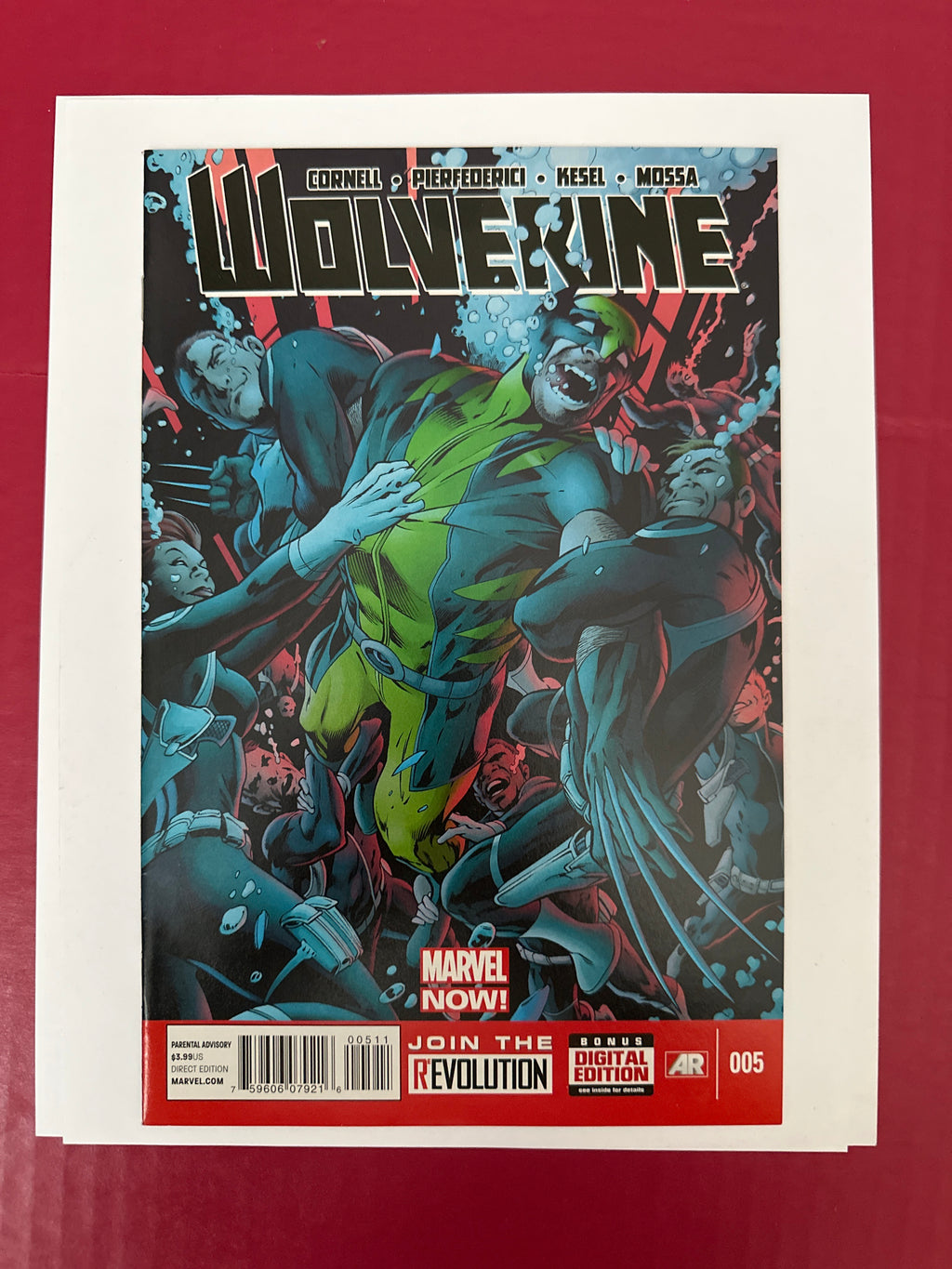 Wolverine, Vol. 5 #5A (2013) by Ugly Monkey Comics