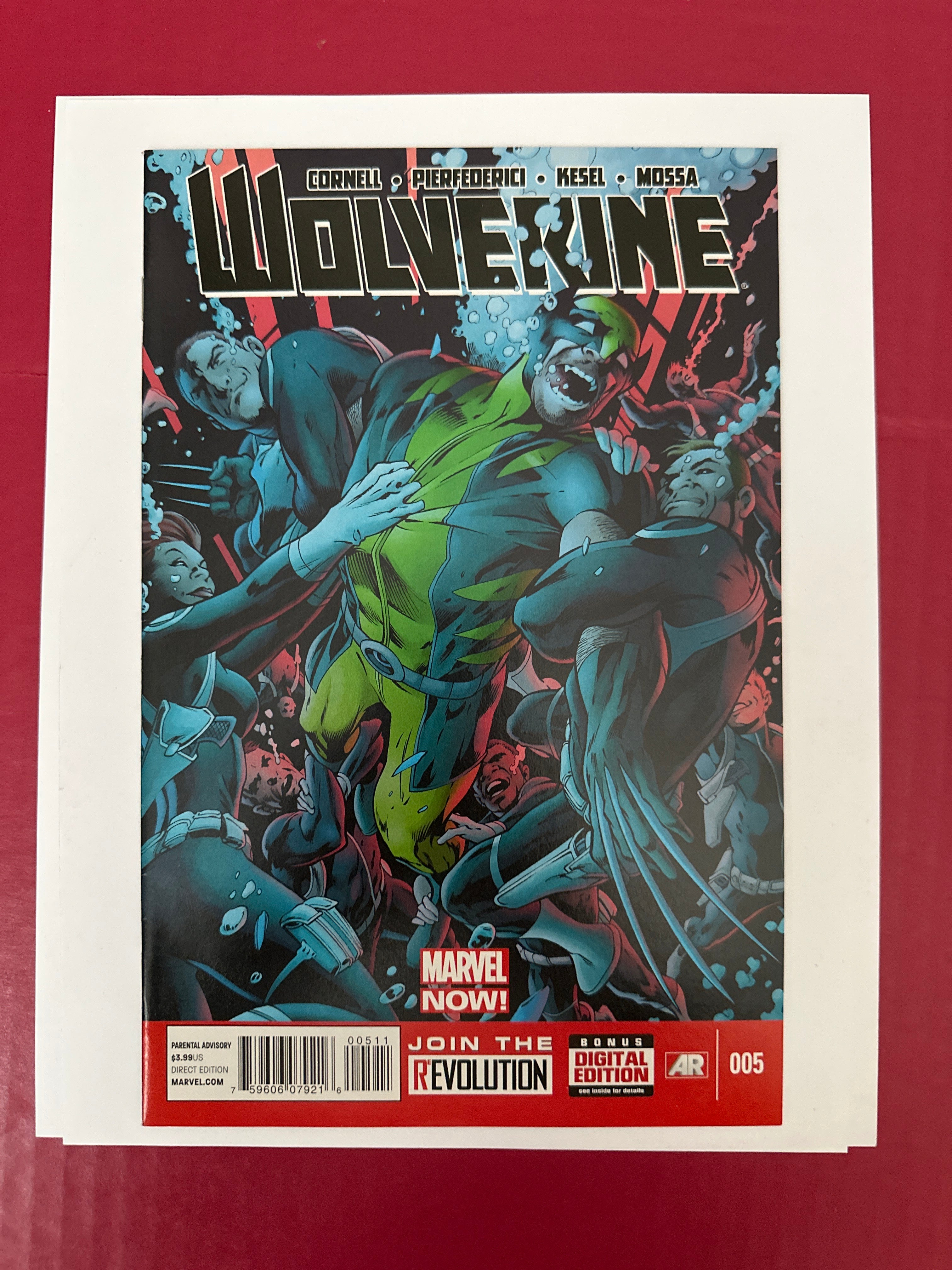Wolverine, Vol. 5 #5A (2013) by Ugly Monkey Comics
