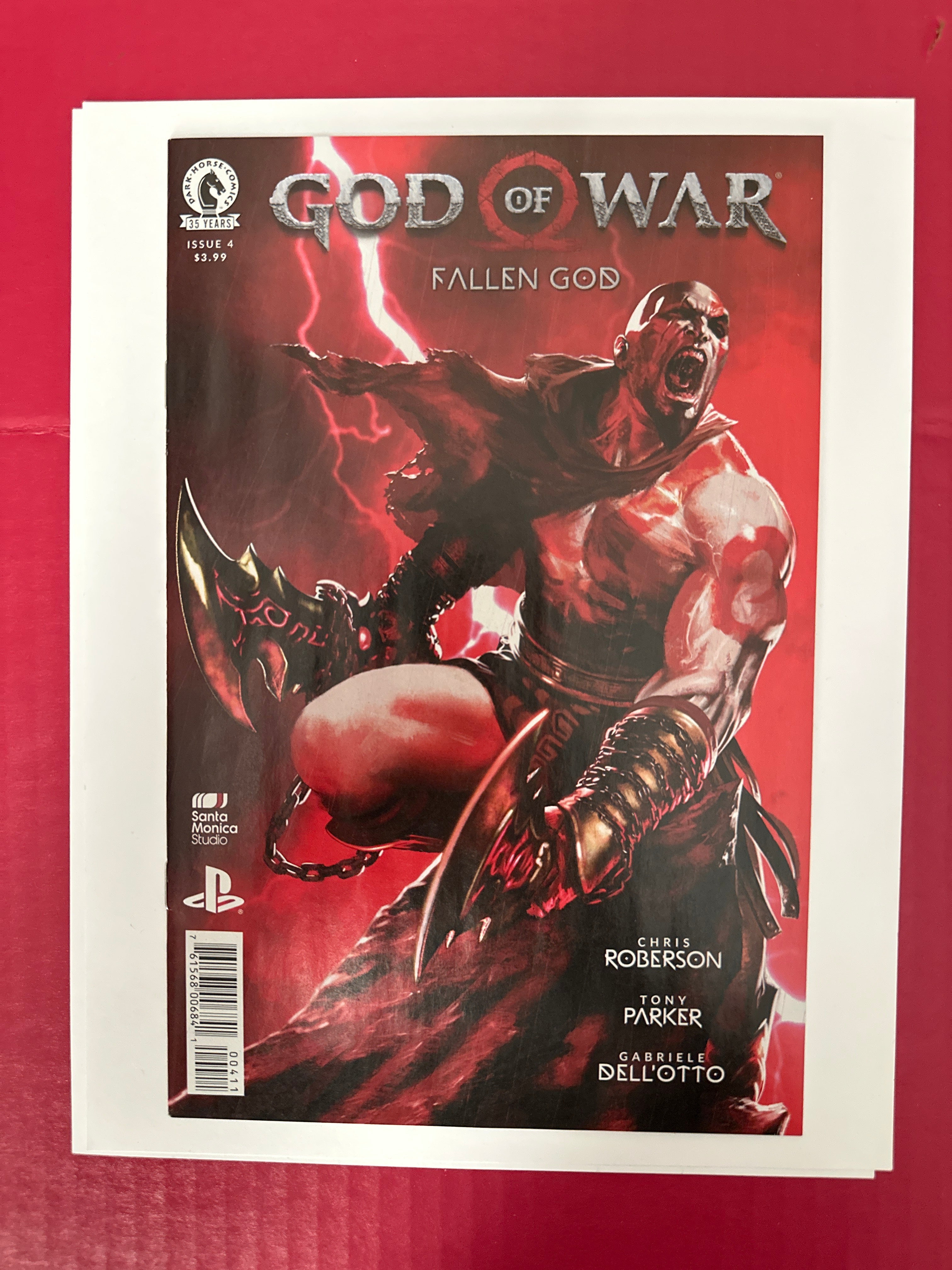 God of War: Fallen God #4 (Dark Horse Comics 2021) by Ugly Monkey Comics