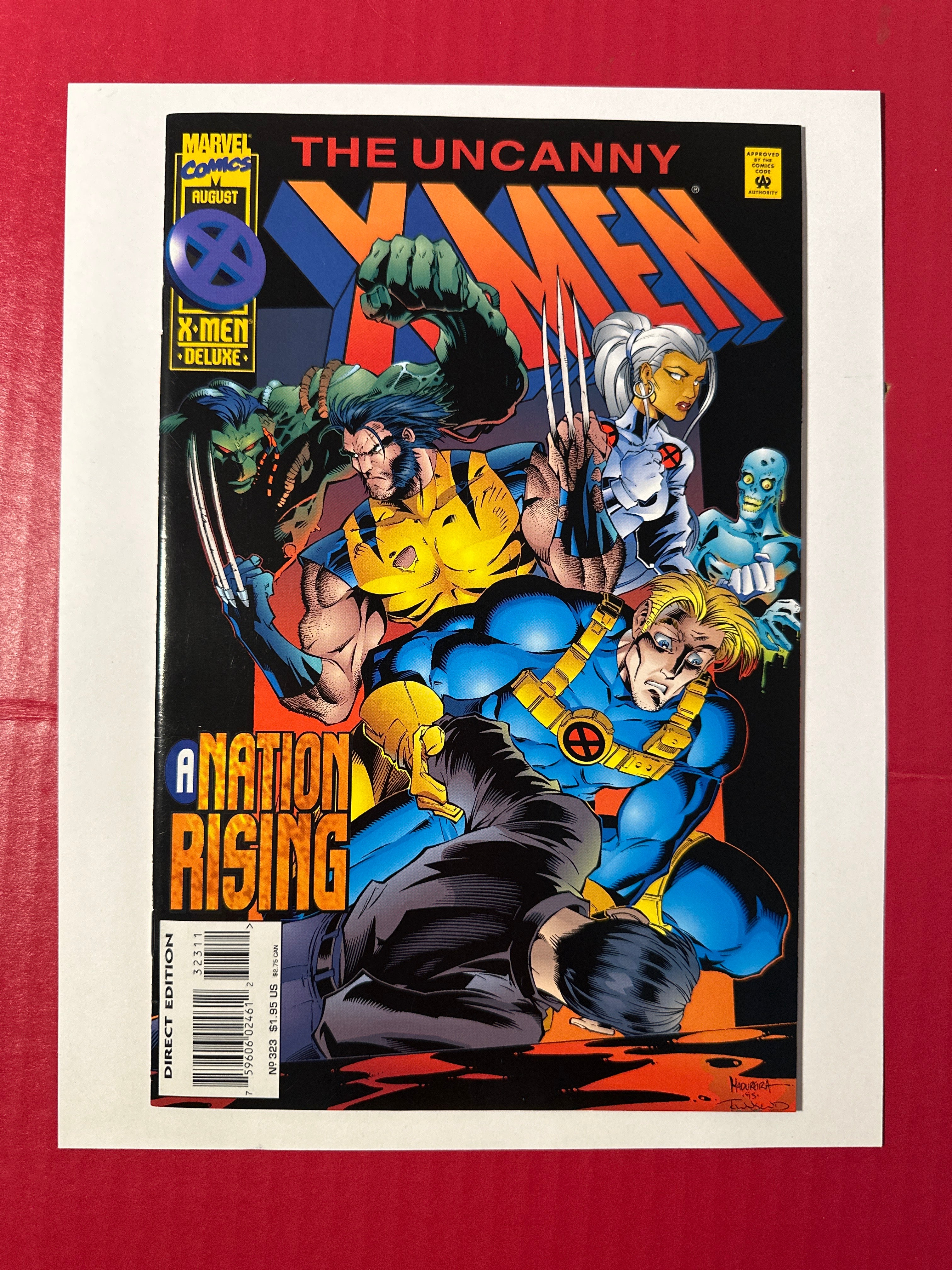 The Uncanny X-Men, Vol. 1 #323 (Marvel Comics 1995) Direct Deluxe Edition by Ugly Monkey Comics