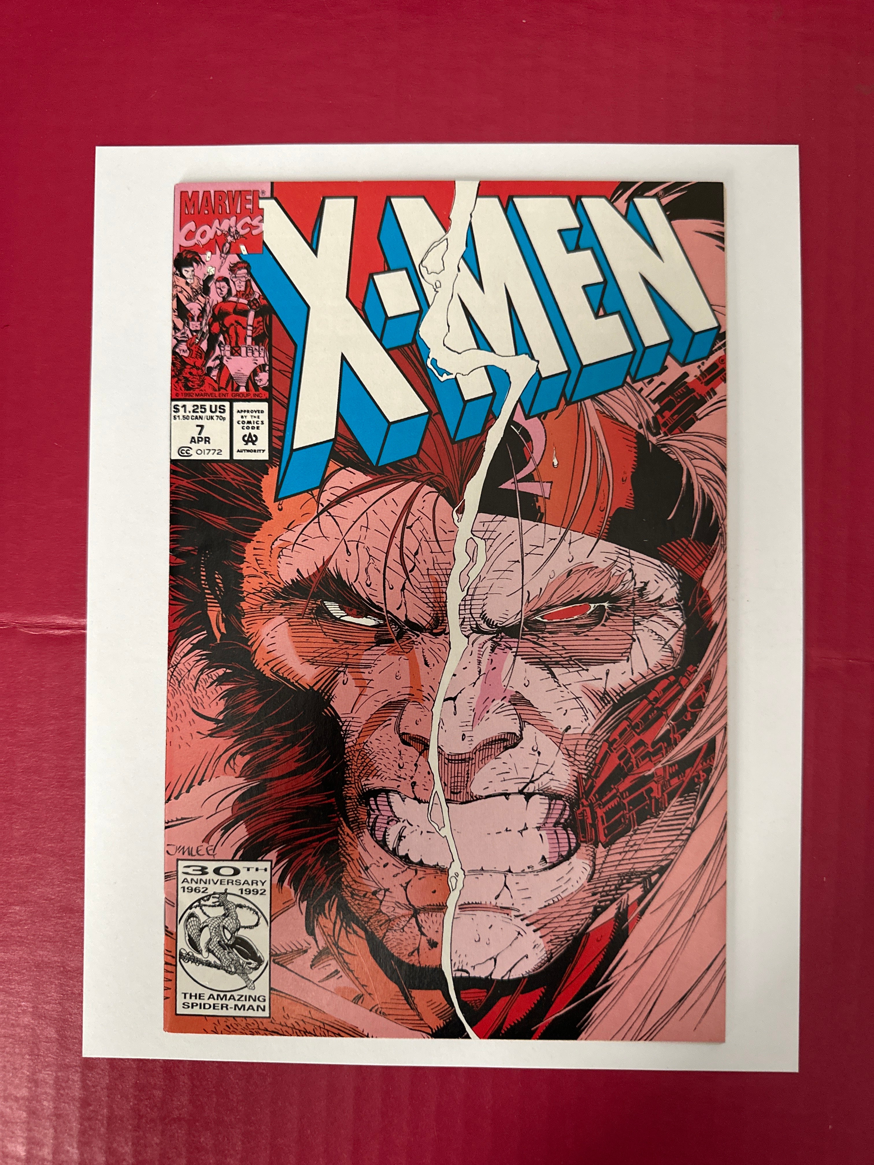 X-Men, Vol. 1 #7A (Marvel Comics 1992) Direct Edition by Ugly Monkey Comics