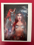 Red Sonja / Hell Sonja #1J (2022) Incentive Rachel Hollon Cosplay Photo Virgin Variant by Ugly Monkey Comics