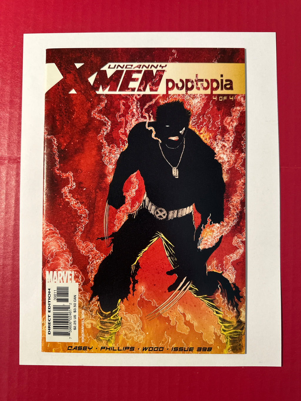 The Uncanny X-Men, Vol. 1 #398 (Marvel Comics 2001) by Ugly Monkey Comics