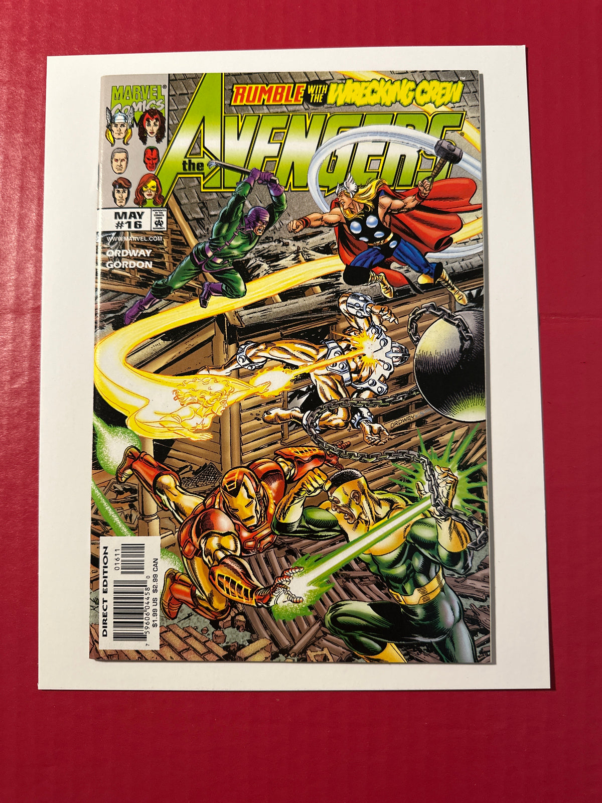 The Avengers, Vol. 3 #16A (Marvel Comics 1999) Direct Edition by Ugly Monkey Comics