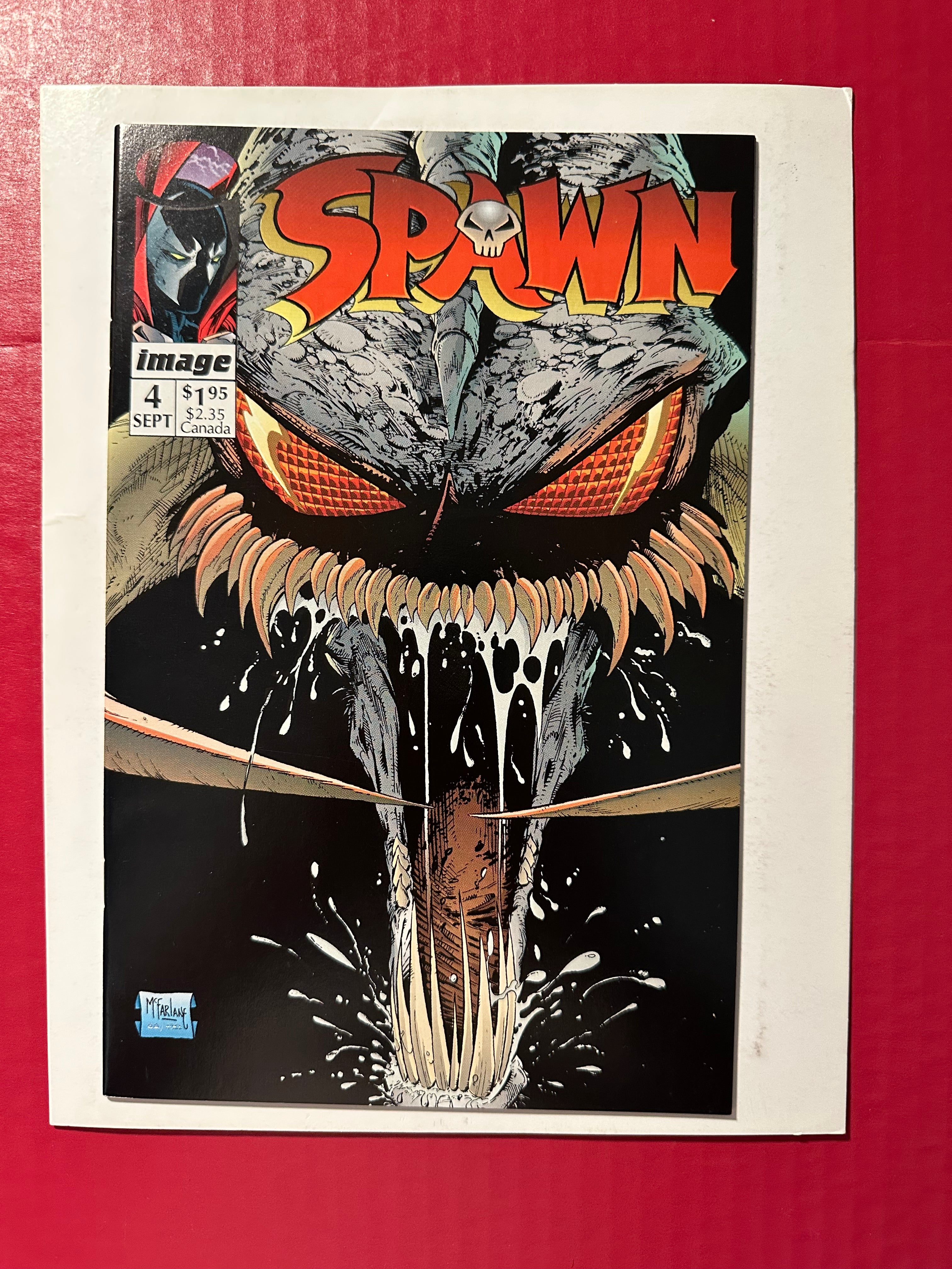 Spawn #4 (1992) 1st Cover app. Violator by Ugly Monkey Comics