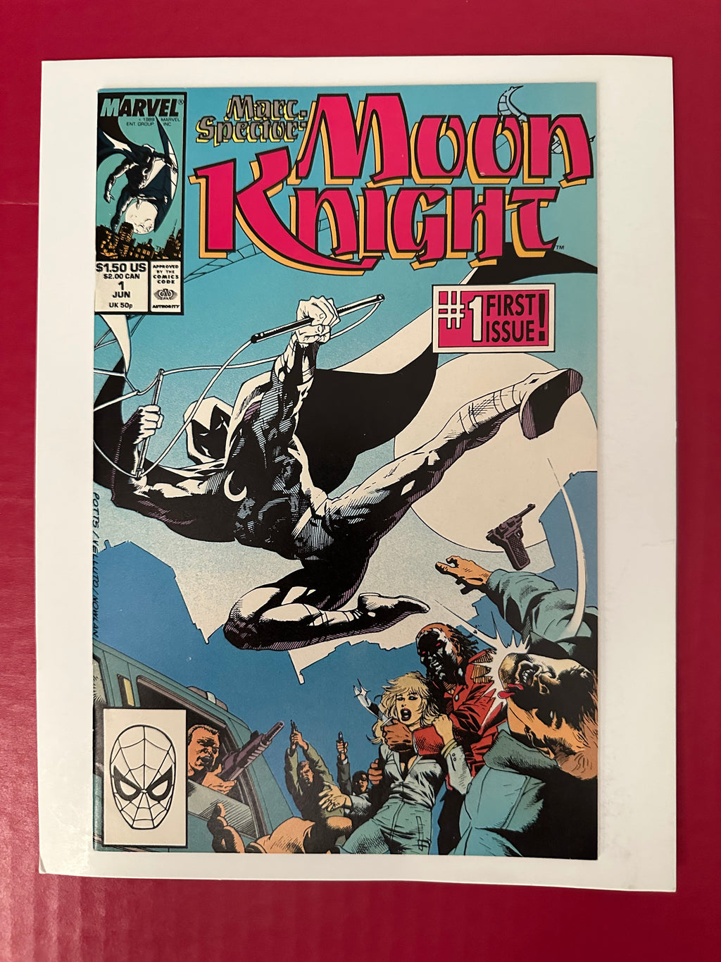 Marc Spector: Moon Knight #1 (1989) by Ugly Monkey Comics