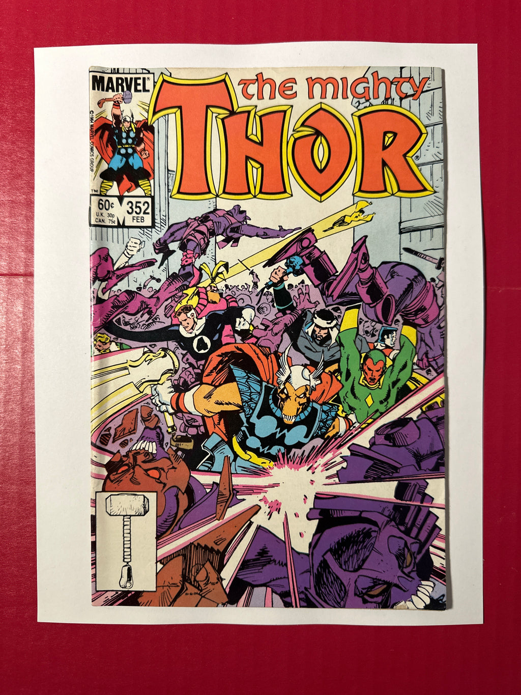 Thor, Vol. 1 #352 (Marvel Comics 1984) Direct Edition by Ugly Monkey Comics