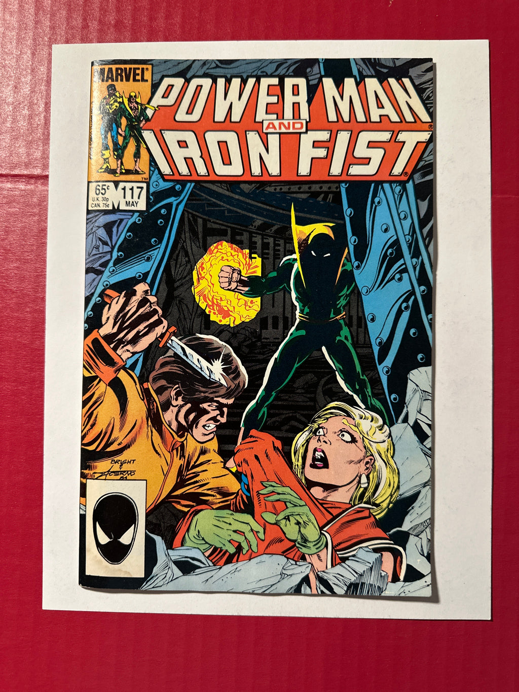 Power Man And Iron Fist, Vol. 1 #117A (Marvel Comics 1985) Direct Edition by Ugly Monkey Comics