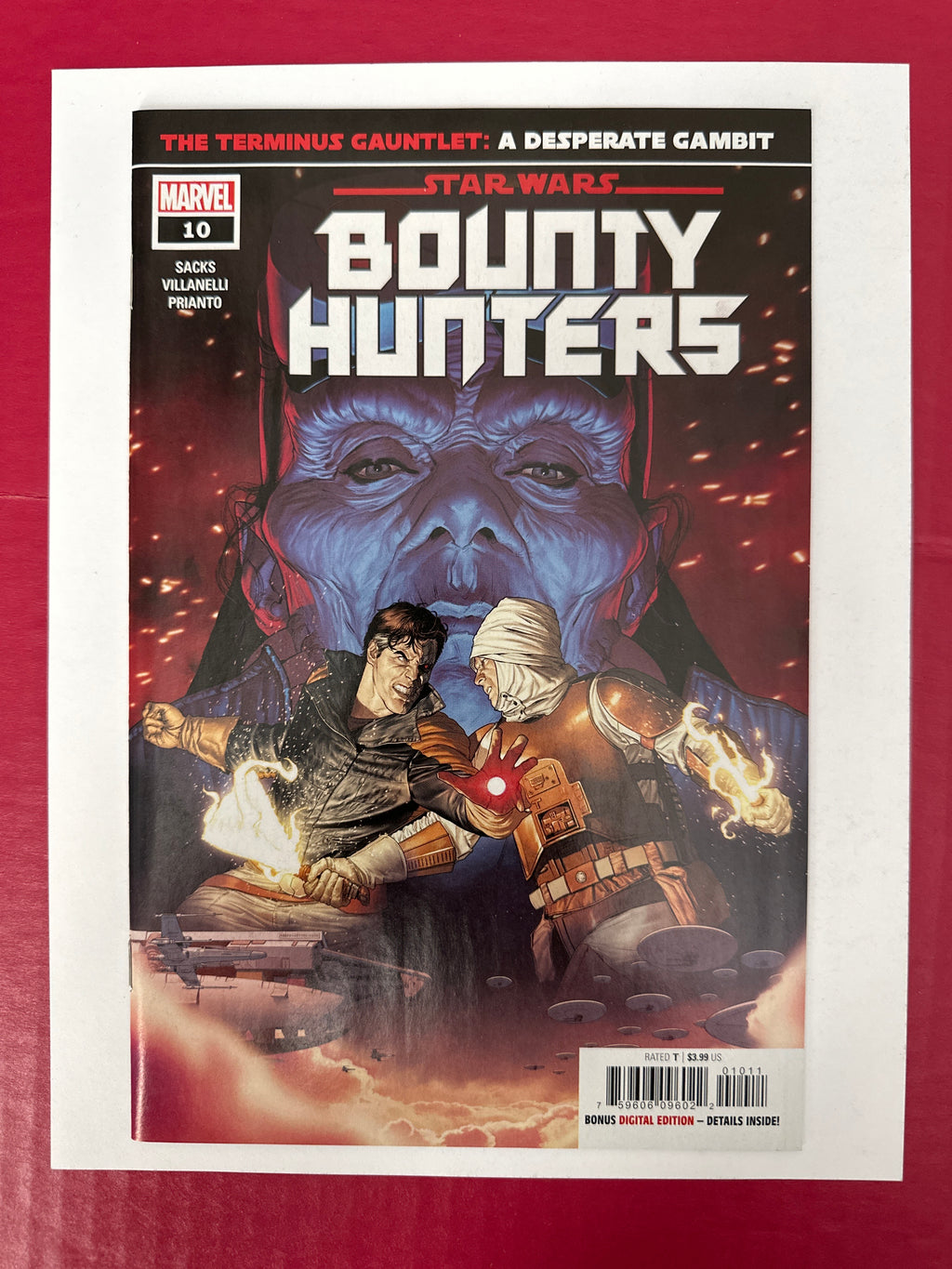 Star Wars Bounty Hunters 10A Skragg First Cover App Marvel Comics 2021 by Ugly Monkey Comics