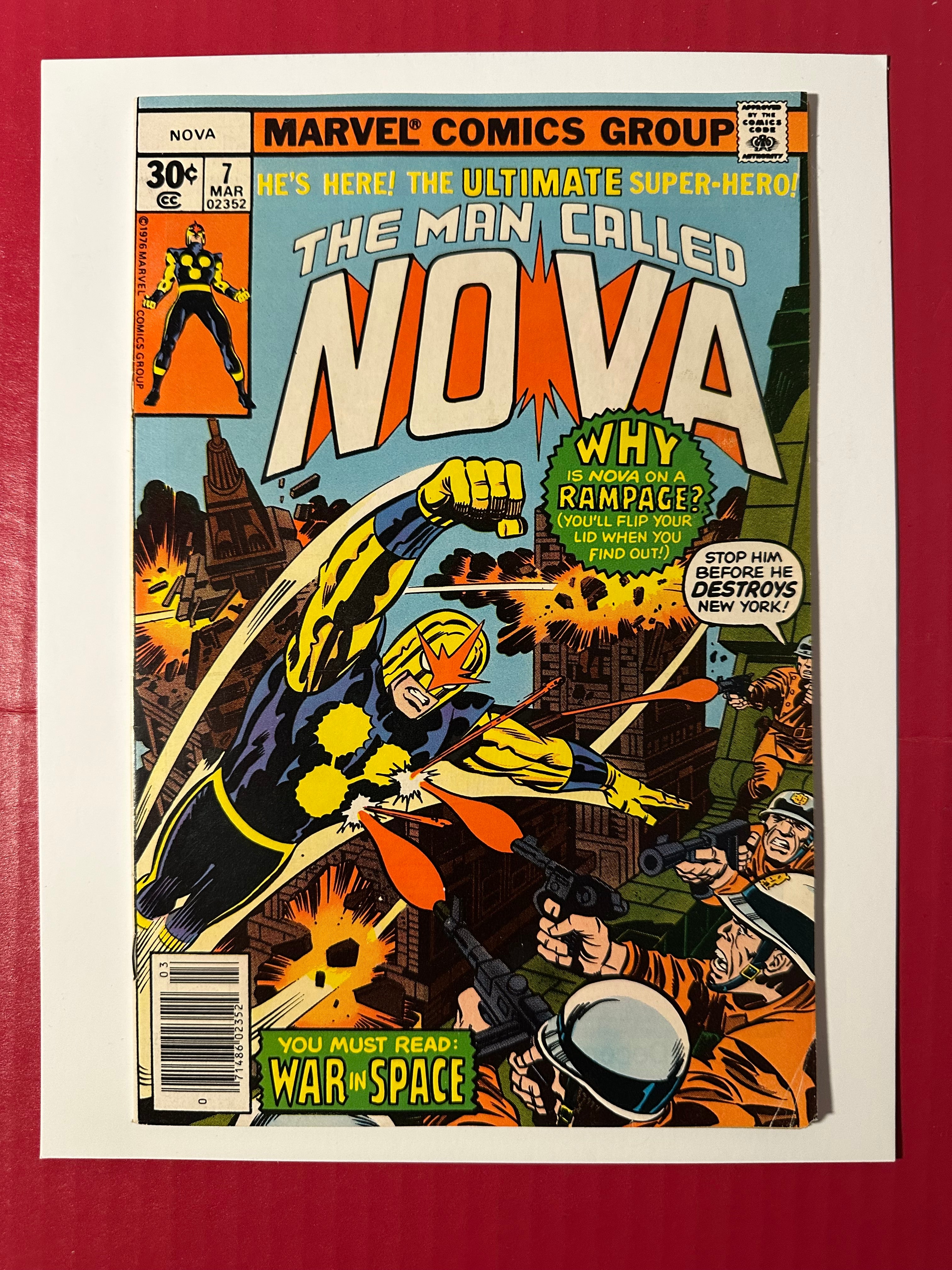 Nova, Vol. 1 #7A (Marvel Comics 1977) by Ugly Monkey Comics
