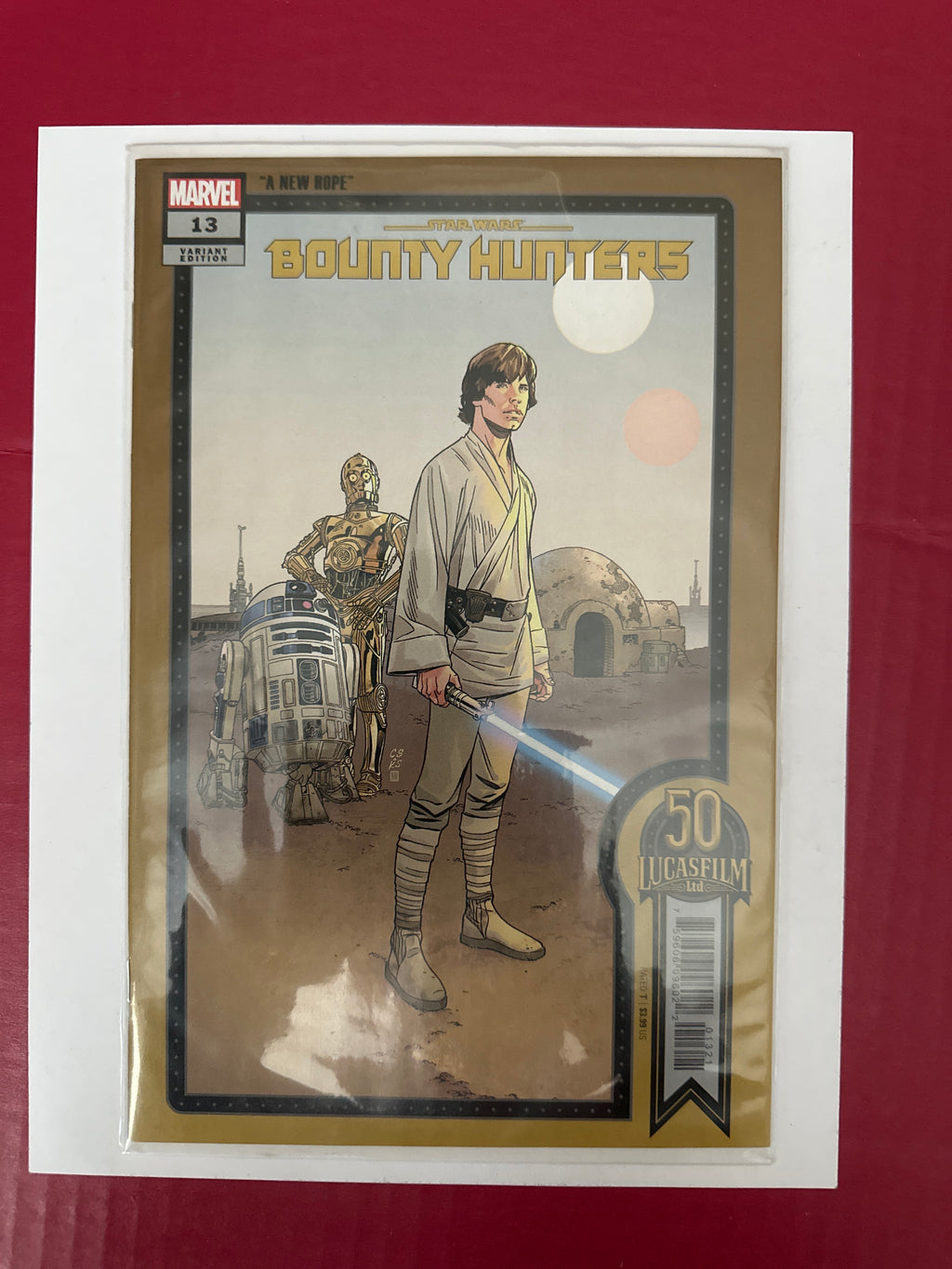 Lot of 10 Star Wars Bounty Hunters (2022) Lucasfilm 50th Anniversary Variants by Ugly Monkey Comics