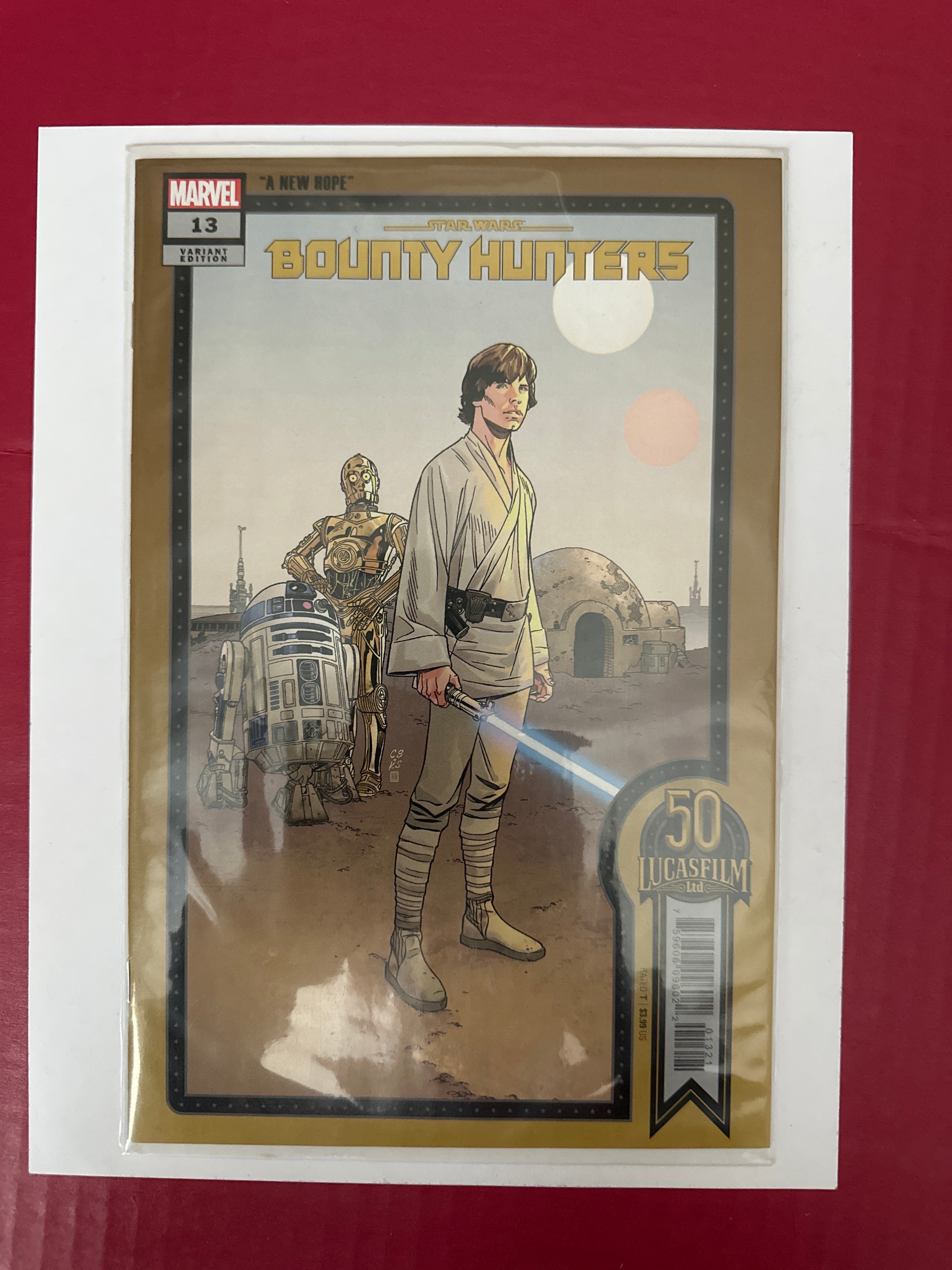 Lot of 10 Star Wars Bounty Hunters (2022) Lucasfilm 50th Anniversary Variants by Ugly Monkey Comics