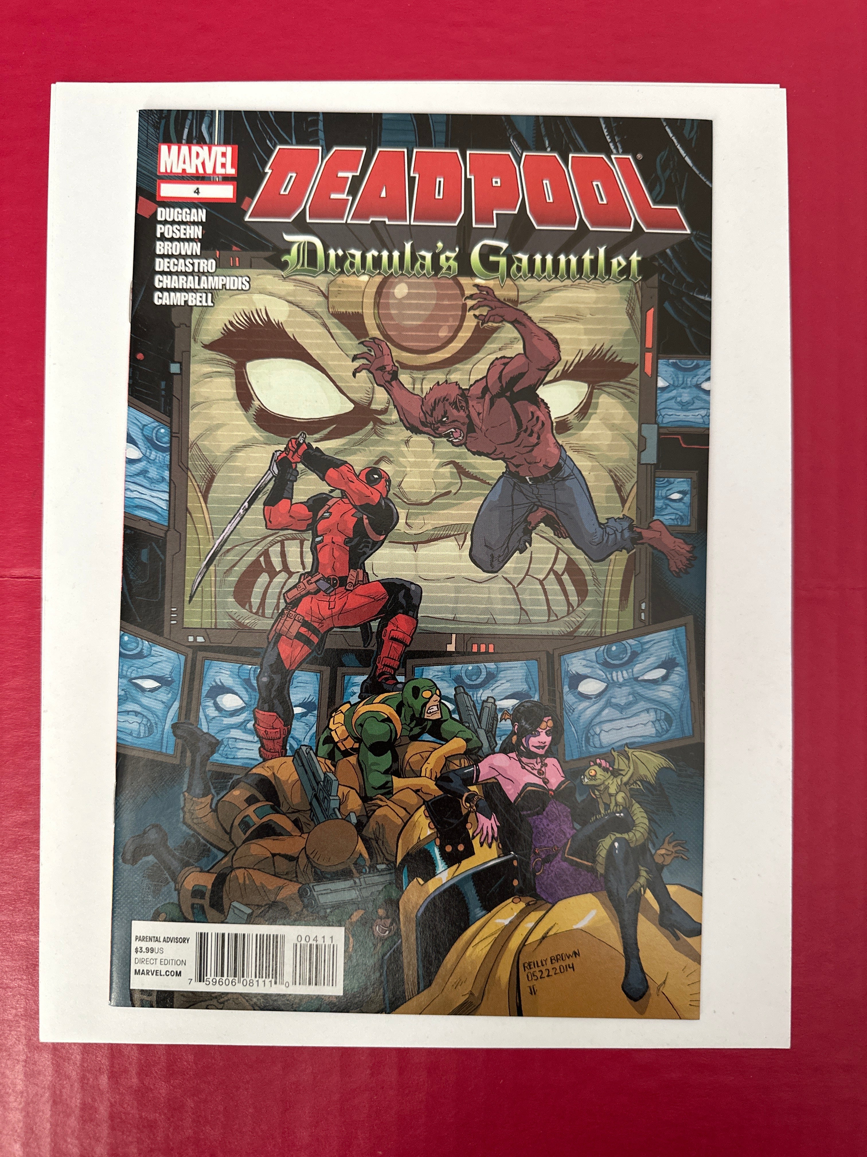 Deadpool: Dracula's Gauntlet #4 (2014 Marvel Comics) by Ugly Monkey Comics