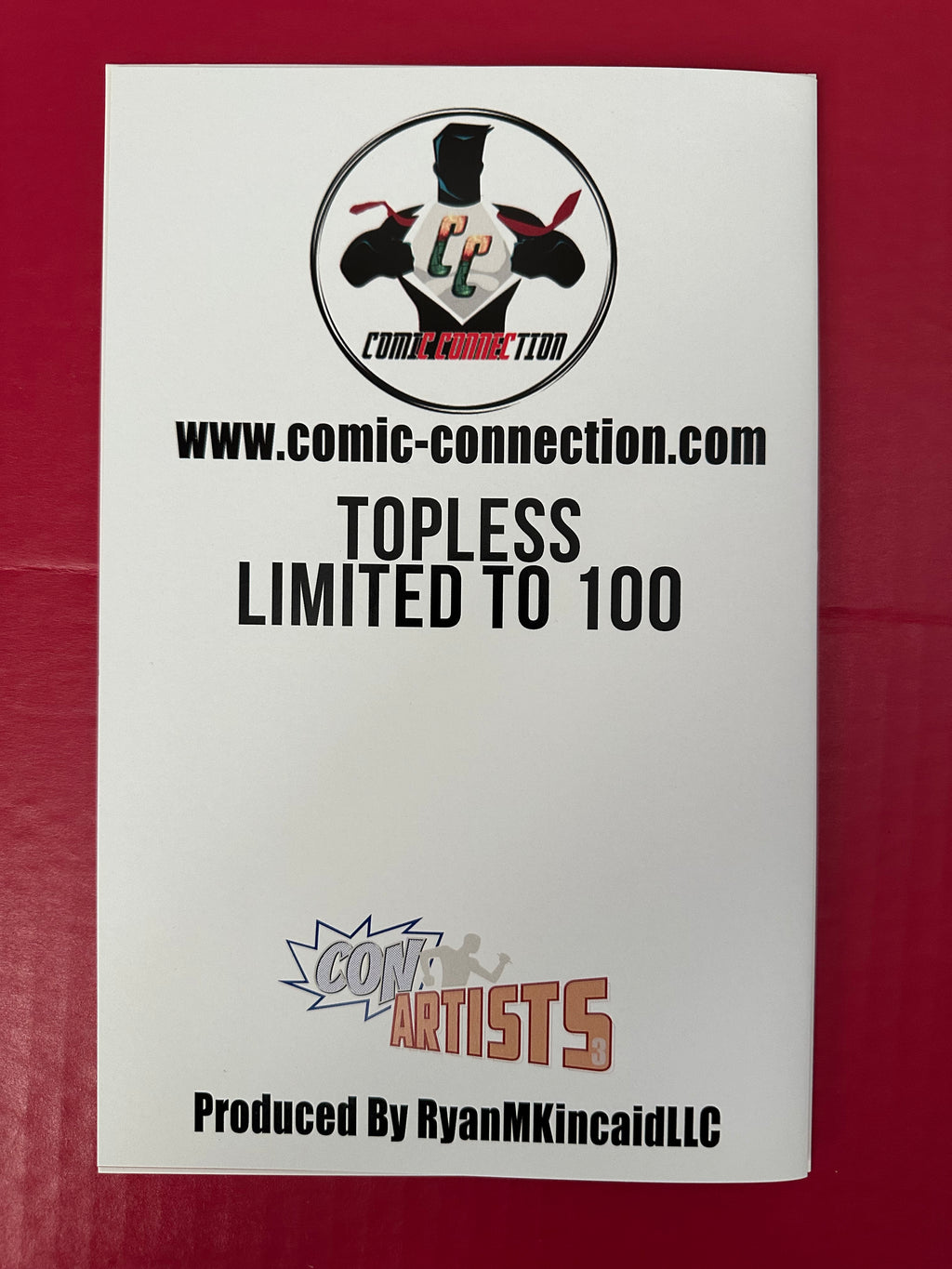 Con Artists #3 (2022) Eric 'eBas' Basaldua May the 4th Virgin Variant (Ltd. 100) Signed by eBas