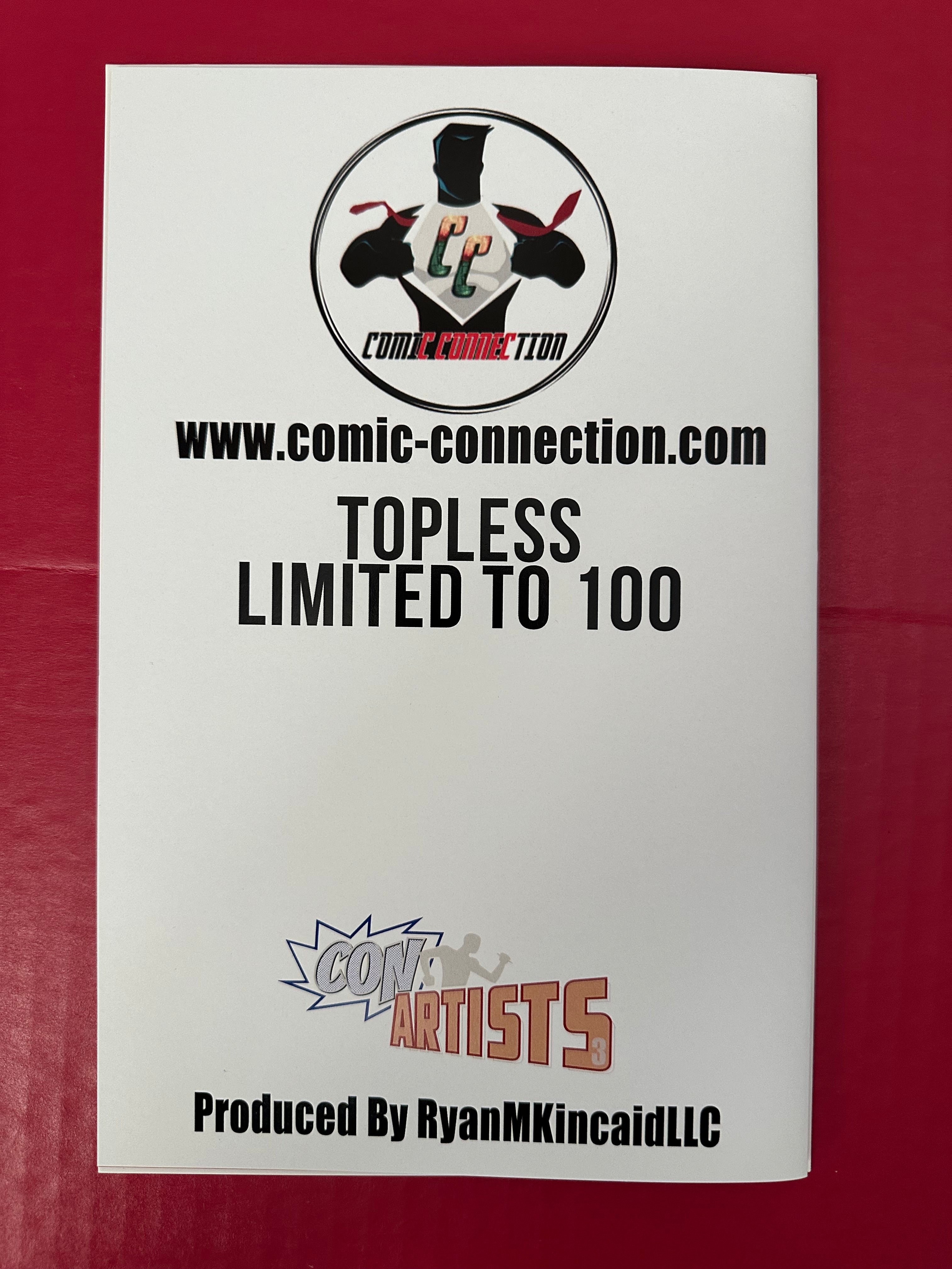 Con Artists #3 (2022) Eric 'eBas' Basaldua May the 4th Virgin Variant (Ltd. 100) Signed by eBas