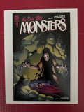 My Date With Monsters #1A (AfterShock Comics 2021) Regular Andy MacDonald & DJ Chavis Cover by Ugly Monkey Comics