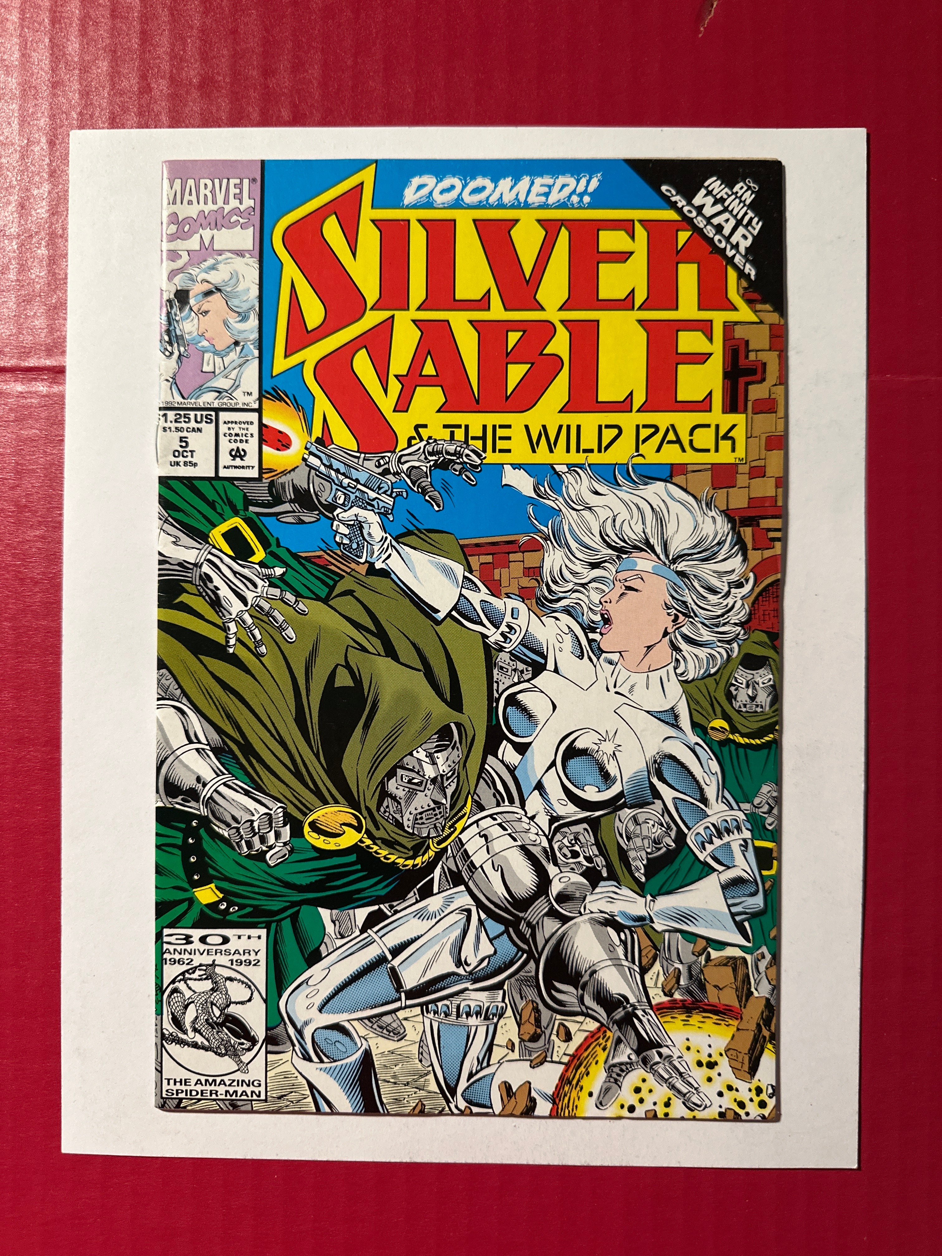 Silver Sable #5A (Marvel Comics 1992) Direct Edition (Copy) by Ugly Monkey Comics