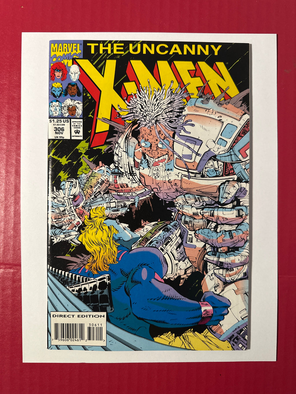 The Uncanny X-Men, Vol. 1 #306 (Marvel Comics 1993) Direct Edition by Ugly Monkey Comics