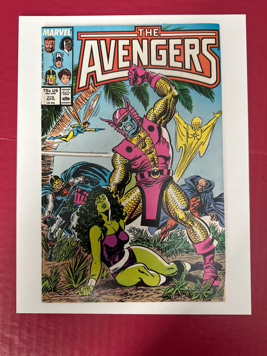 The Avengers, Vol. 1 #278A (Marvel Comics 1987) by Ugly Monkey Comics