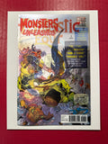 Monsters Unleashed, Vol. 3 #7B (Marvel Comics 2017) Lenticular Cover by Ugly Monkey Comics