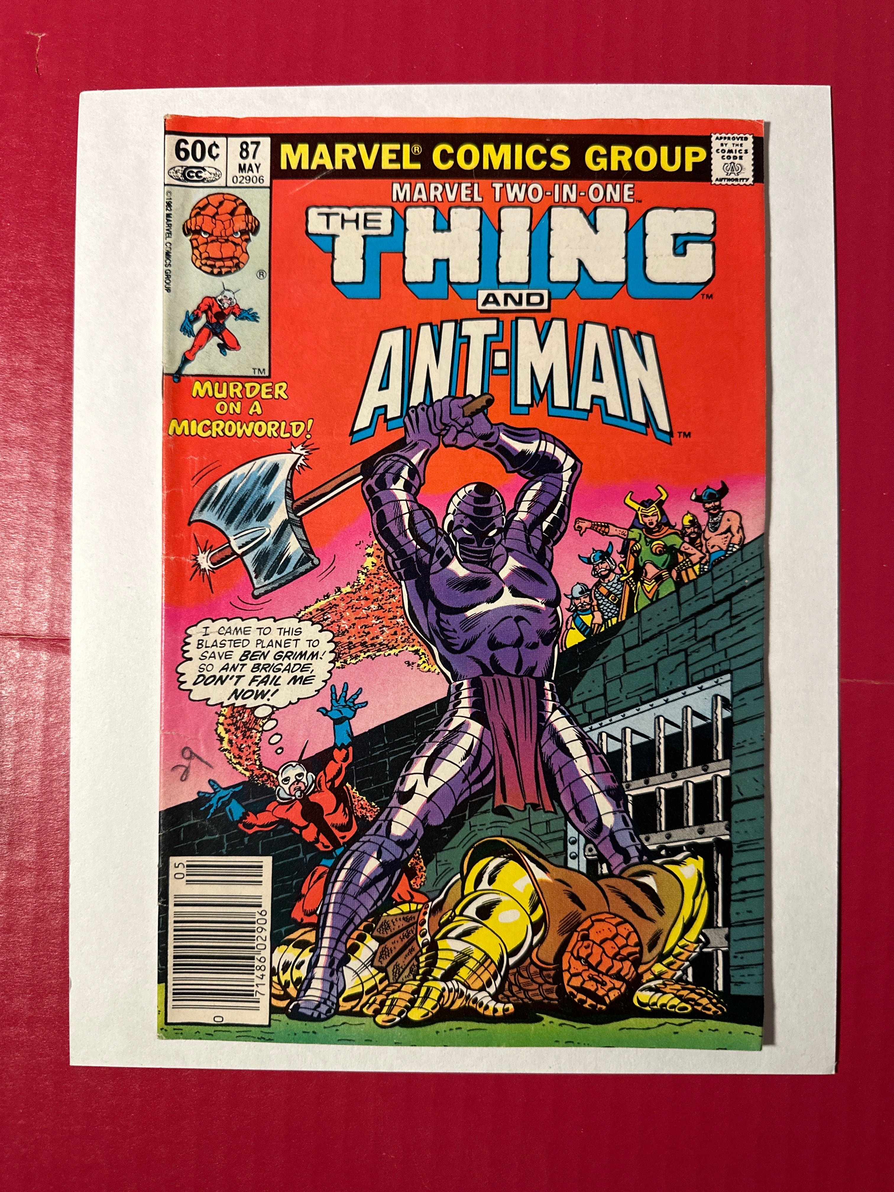 Marvel Two-in-One, Vol. 1 #87B (Marvel Comics 1982) by Ugly Monkey Comics