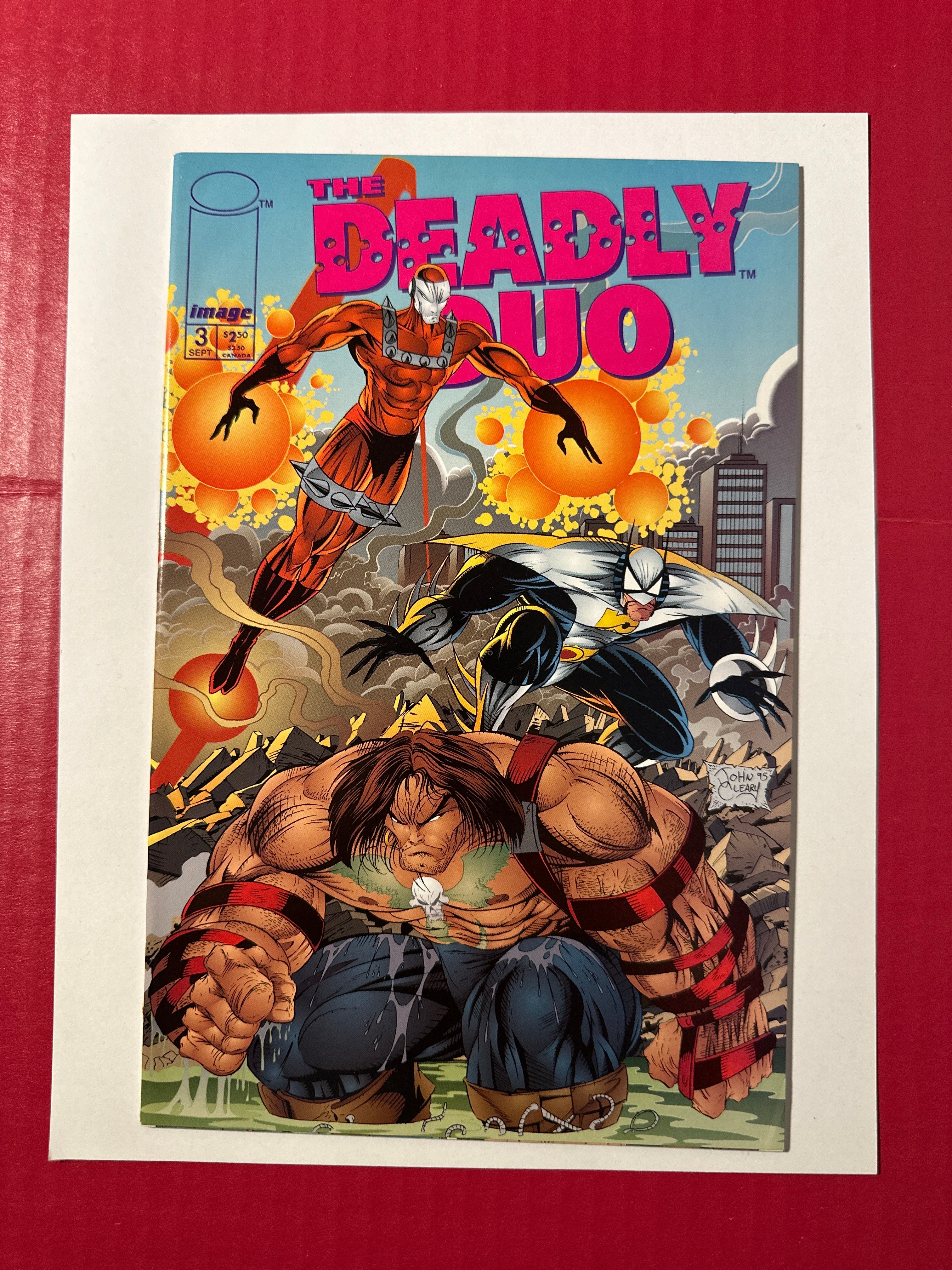 The Deadly Duo, Vol. 2 #3 (Image Comics 1995) by Ugly Monkey Comics