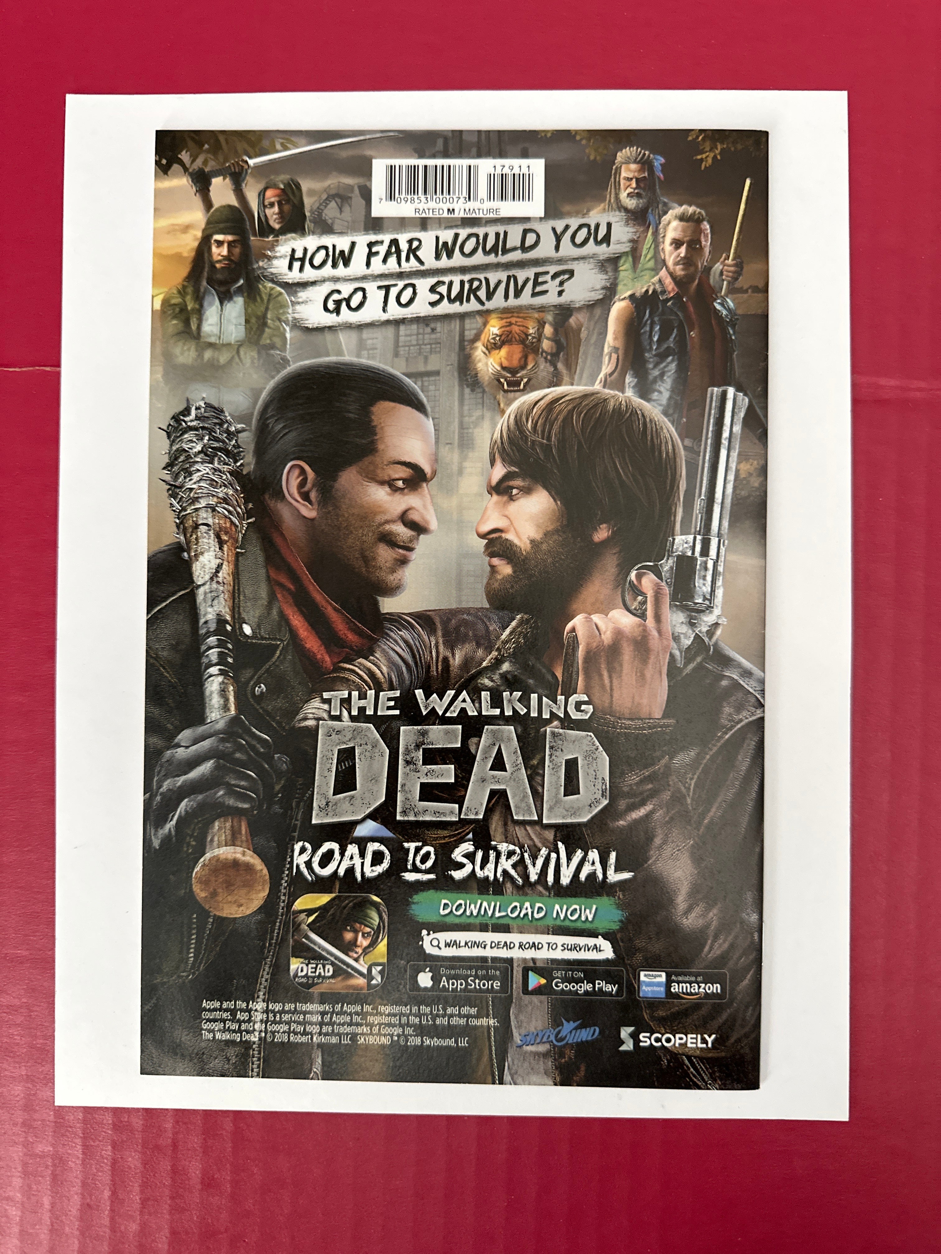 The Walking Dead #179 (Image Comics 2018) Charlie Adlard & Dave Stewart Cover by Ugly Monkey Comics