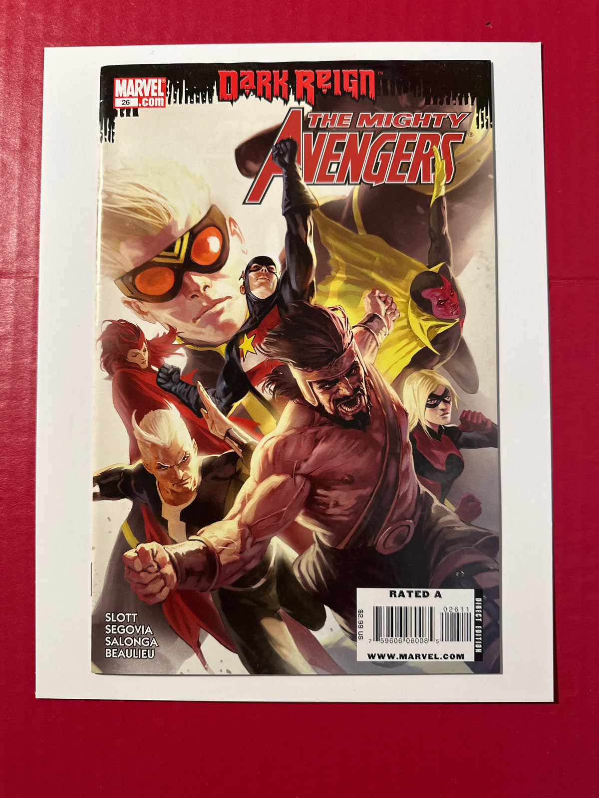 Mighty Avengers, Vol. 1 #26A (Marvel Comics 2009) Marko Djurdjević Regular by Ugly Monkey Comics