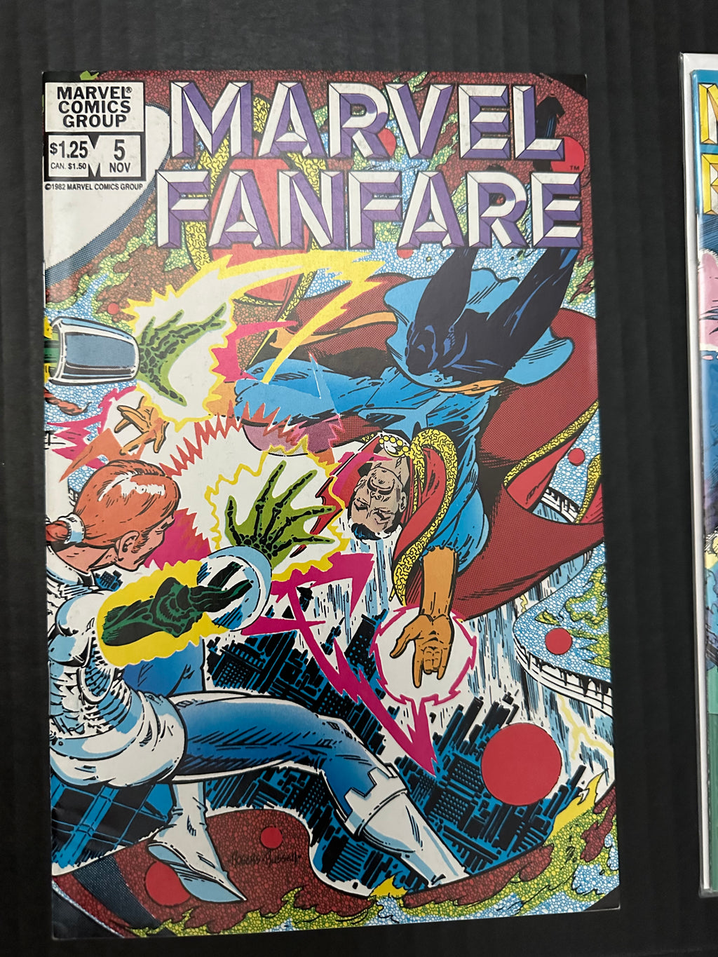 Lot of 33 Marvel Fanfare comics (1982 - 1988) 3 Key Issues by Ugly Monkey Comics