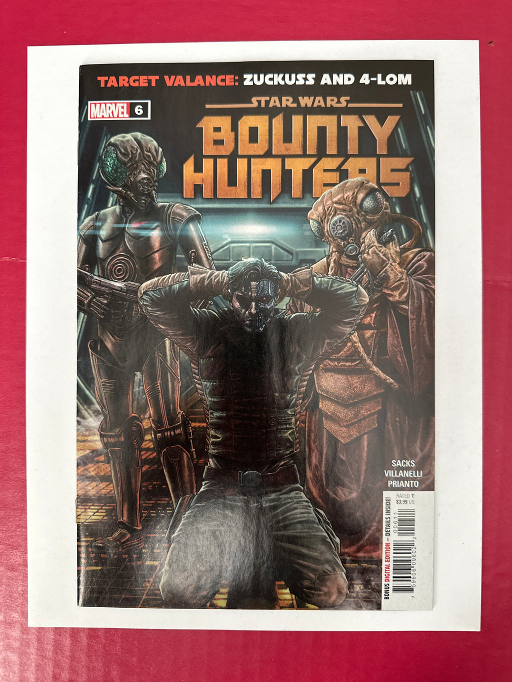 Star Wars Bounty Hunters 6A Marvel Comics 2020 Valance Adventure by Ugly Monkey Comics