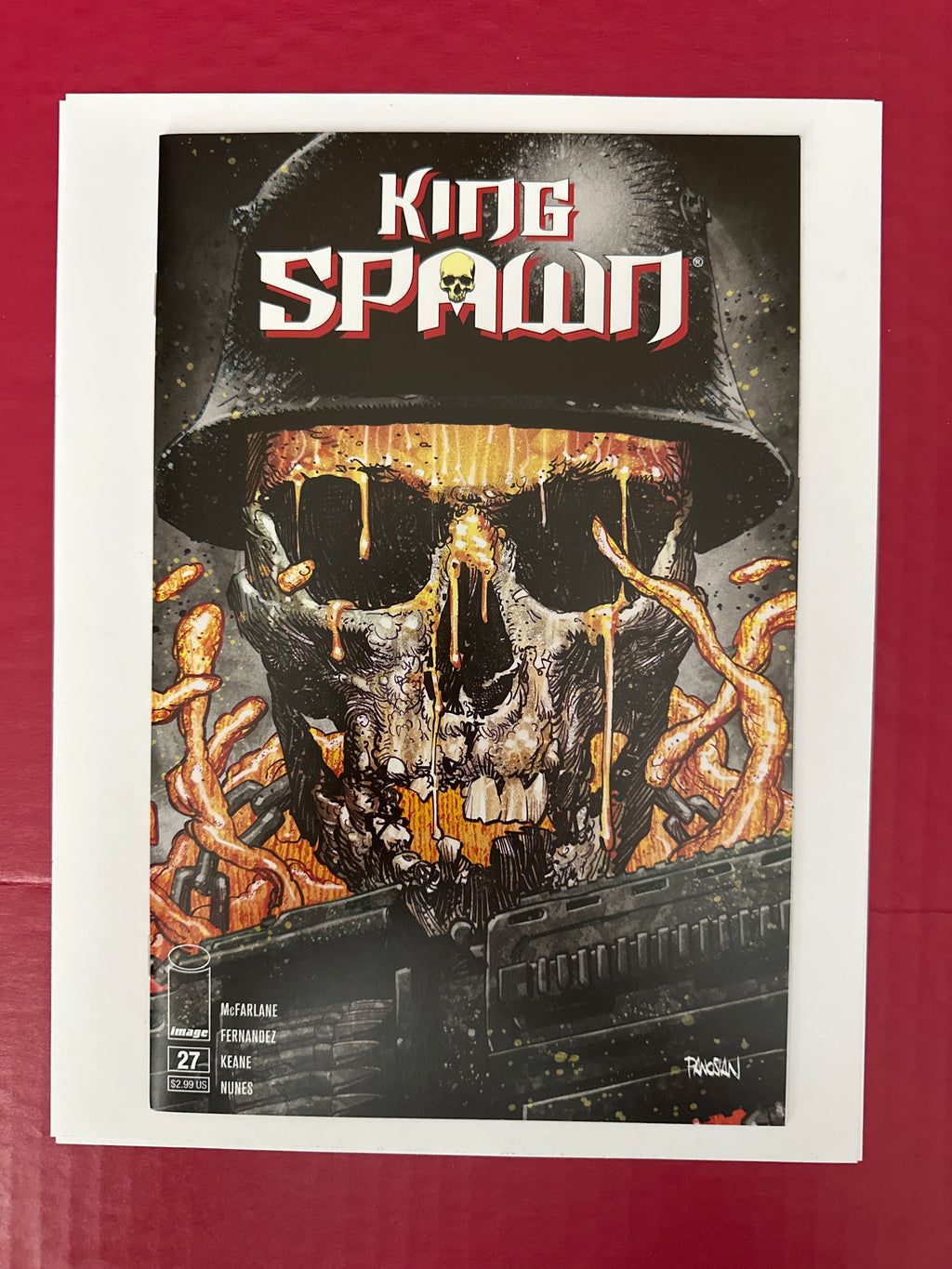 King Spawn #27A (2023) by Ugly Monkey Comics